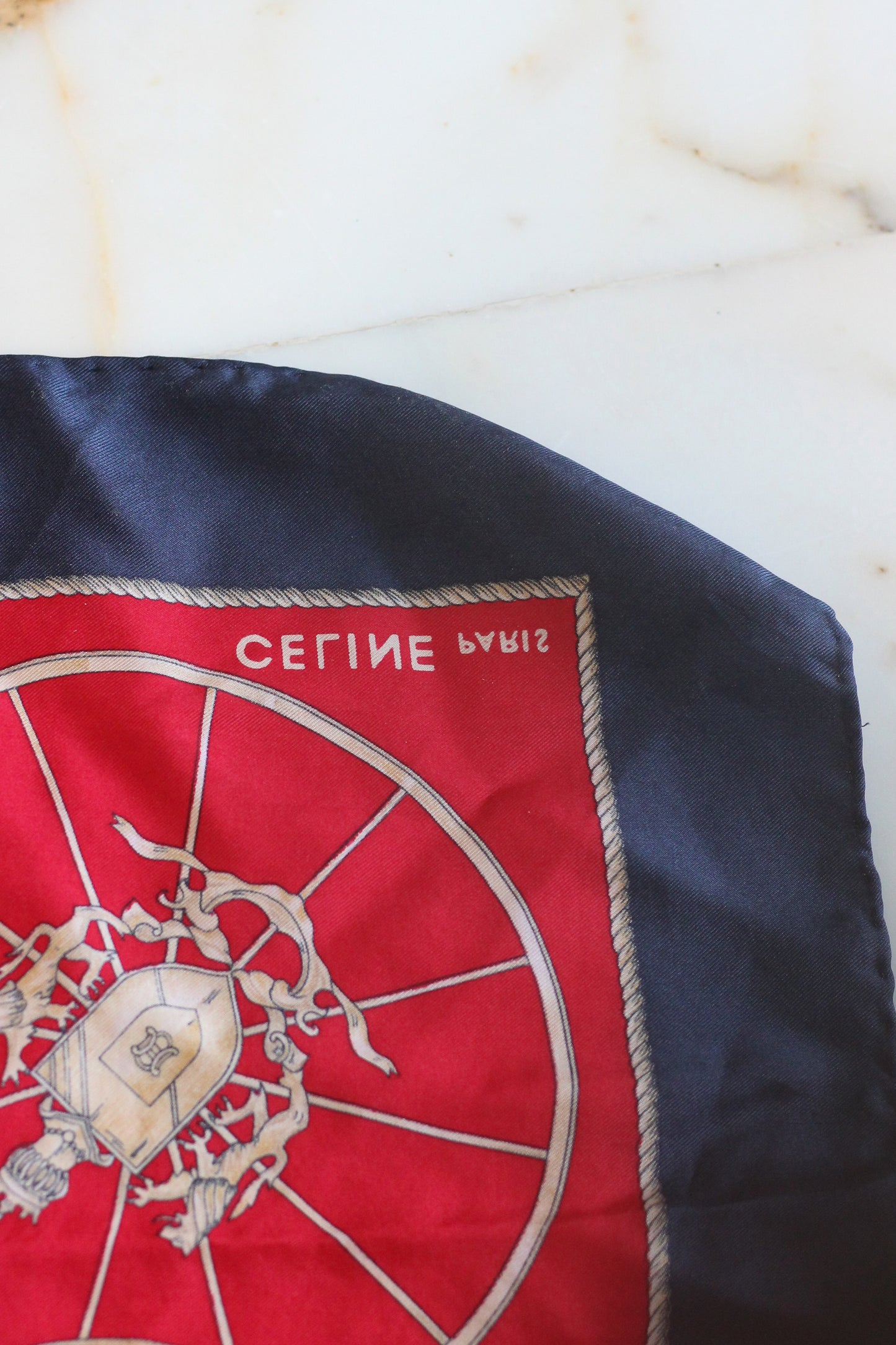 Céline Paris carré de soie vintage