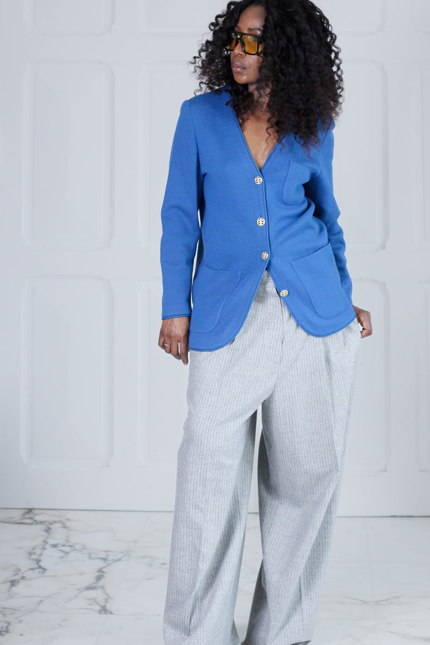 Marcelle Griffon cardigan en laine