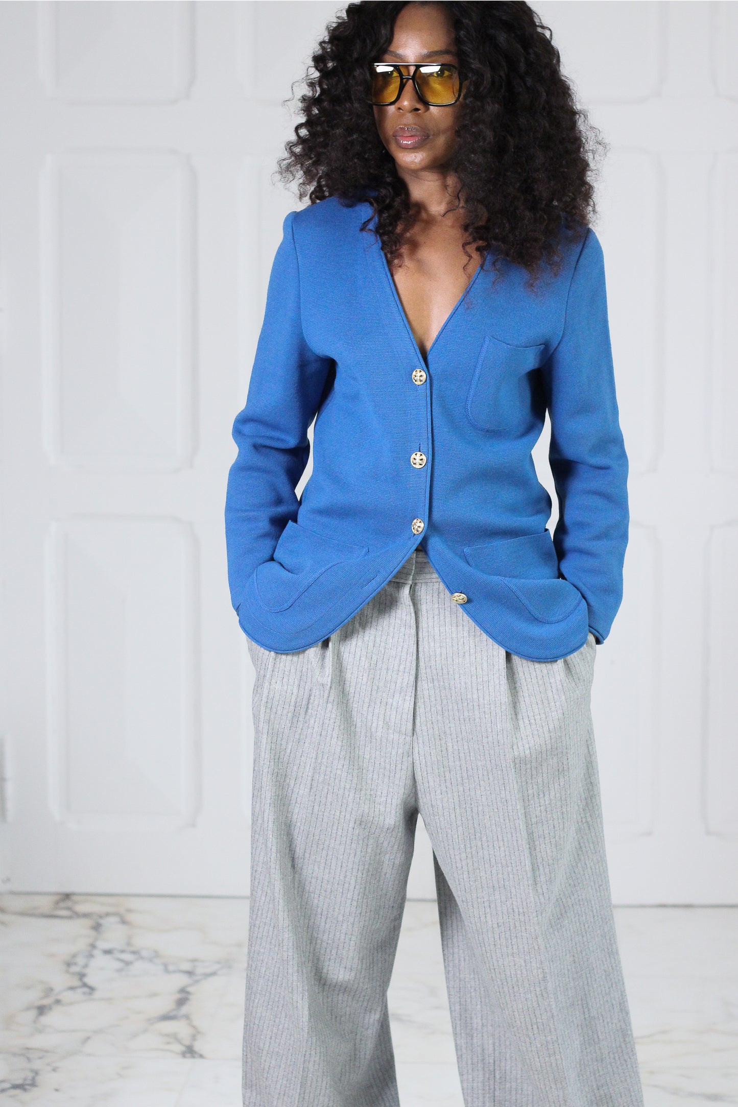Marcelle Griffon cardigan en laine