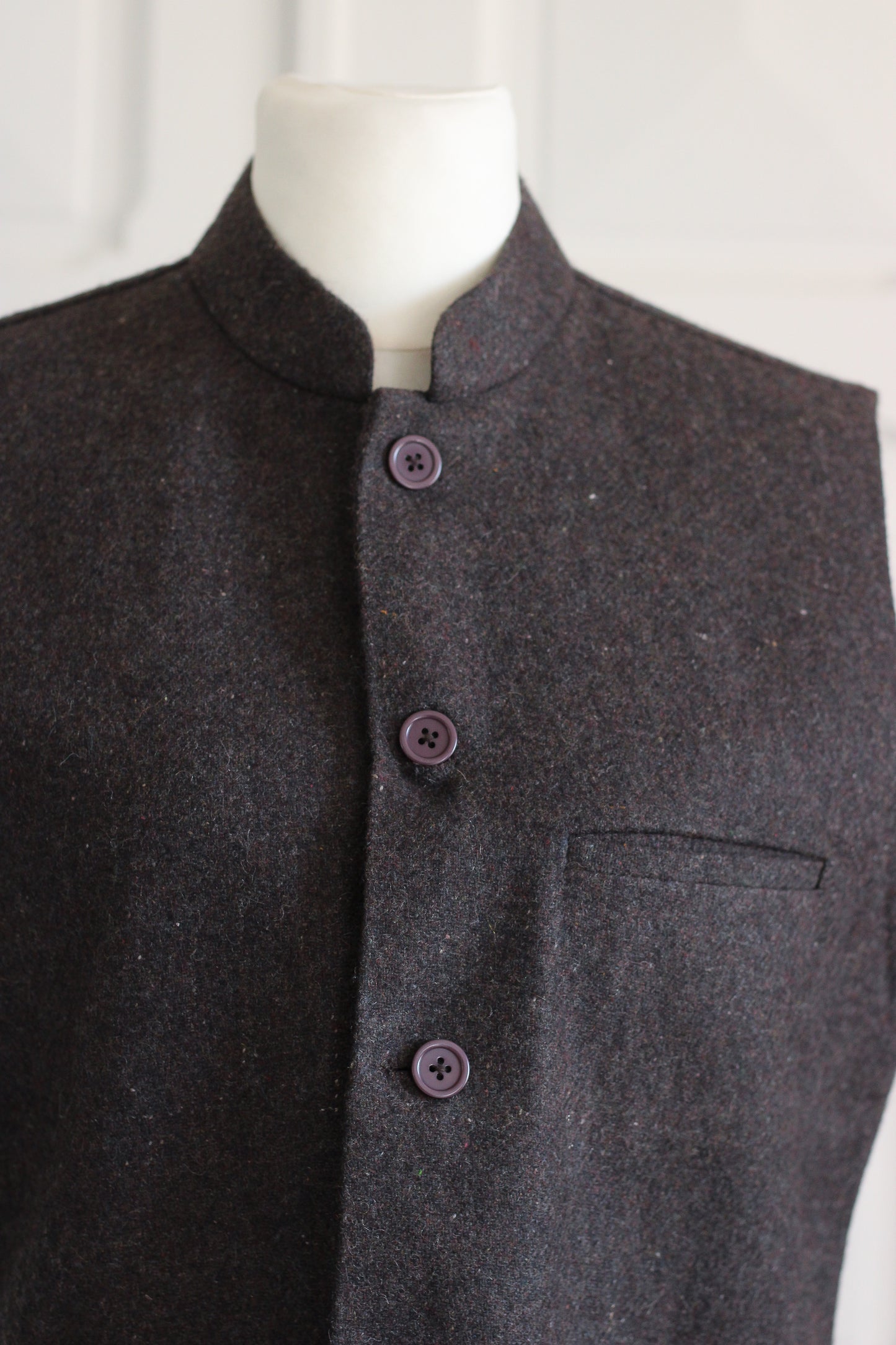 Tribes gilet sans manches en laine