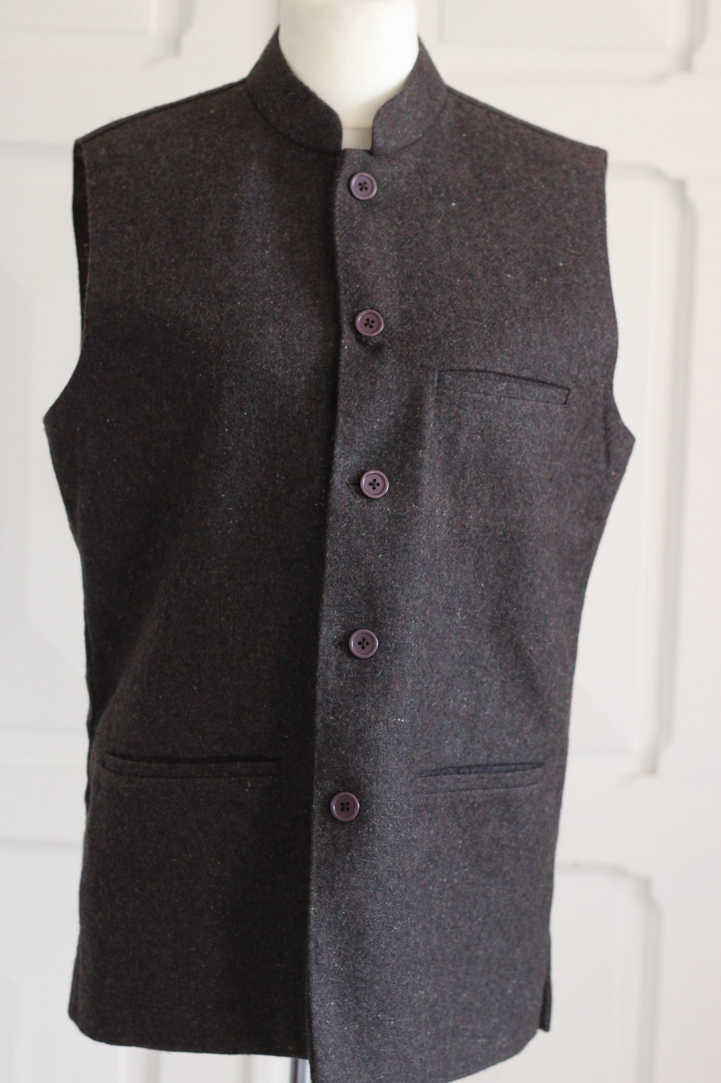 Tribes gilet sans manches en laine