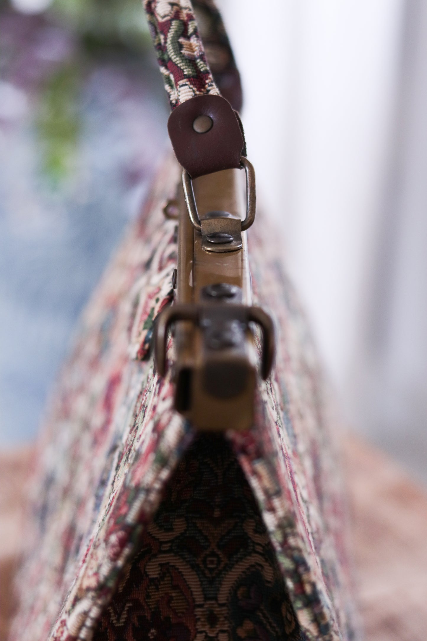 Grand sac à main tapissé