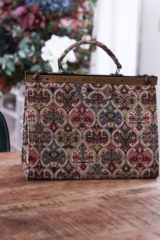 Grand sac à main tapissé