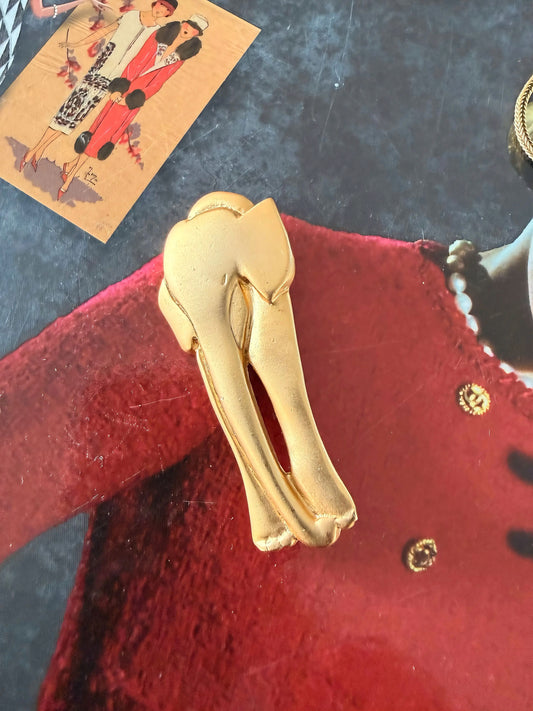 Broche vintage signée Agathe Paris