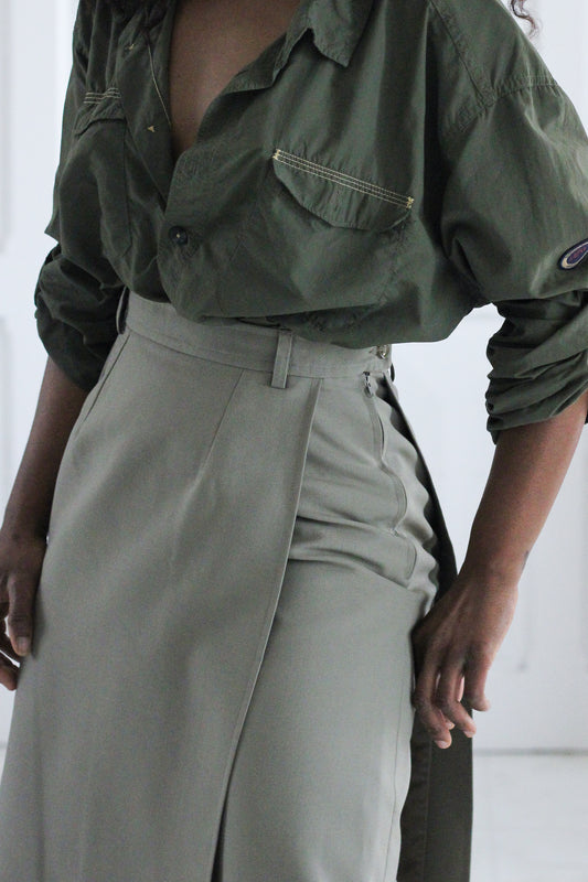Jupe shrort  vintage armée française