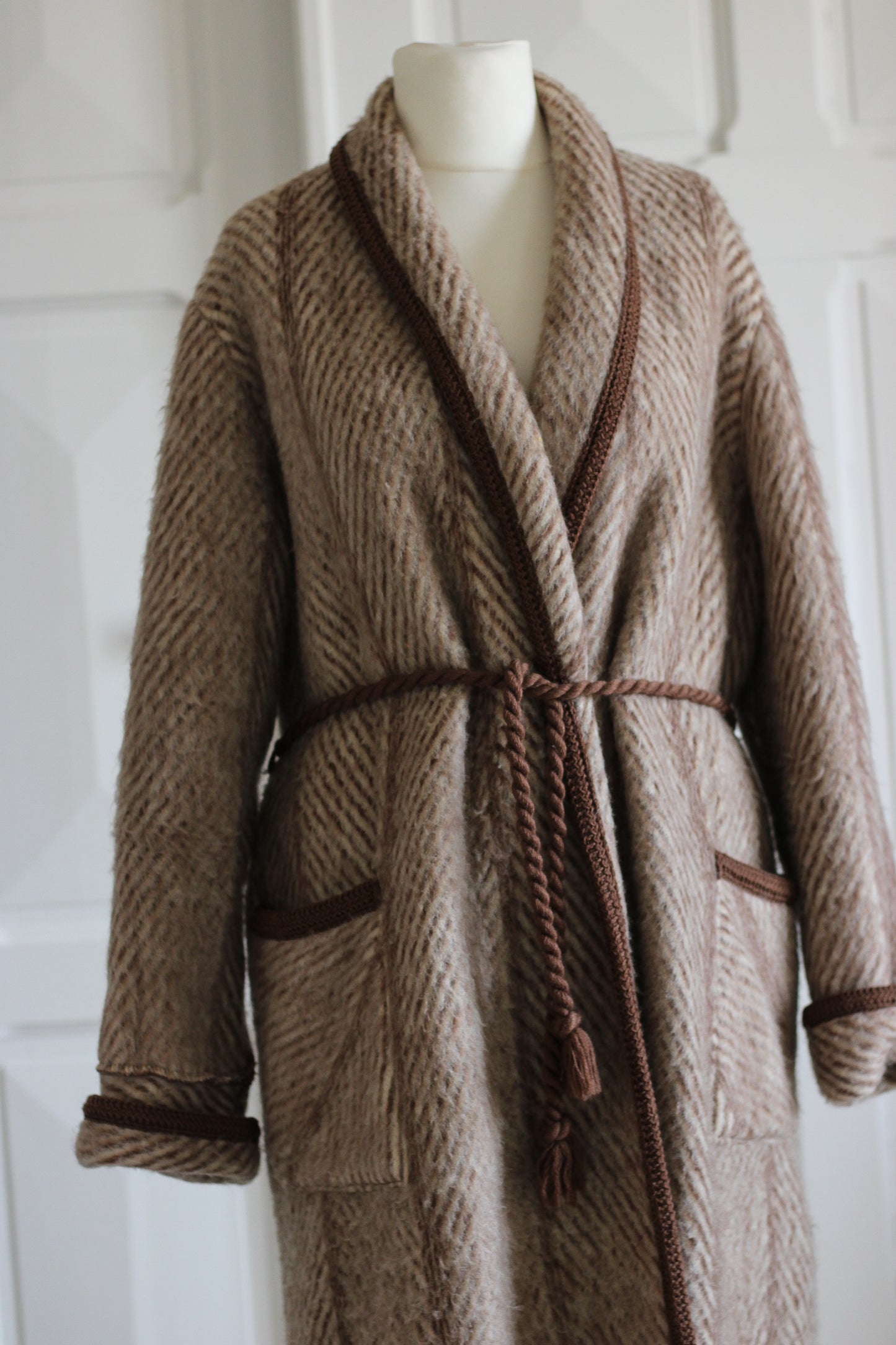Bigorre manteau vintage esprit peignoir