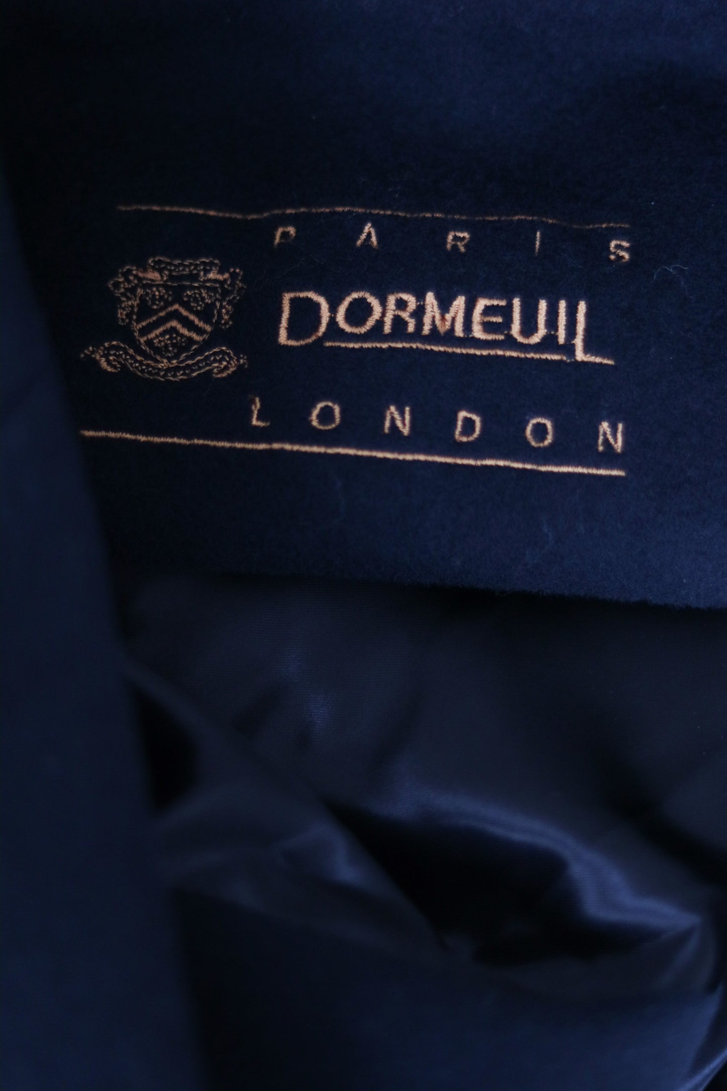 Dormeuil manteau laine et cachemire