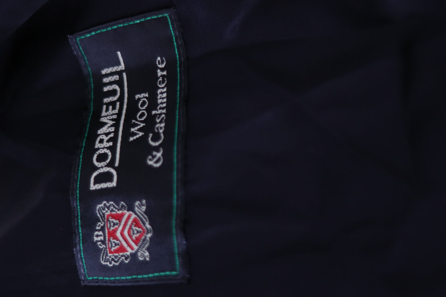 Dormeuil manteau laine et cachemire