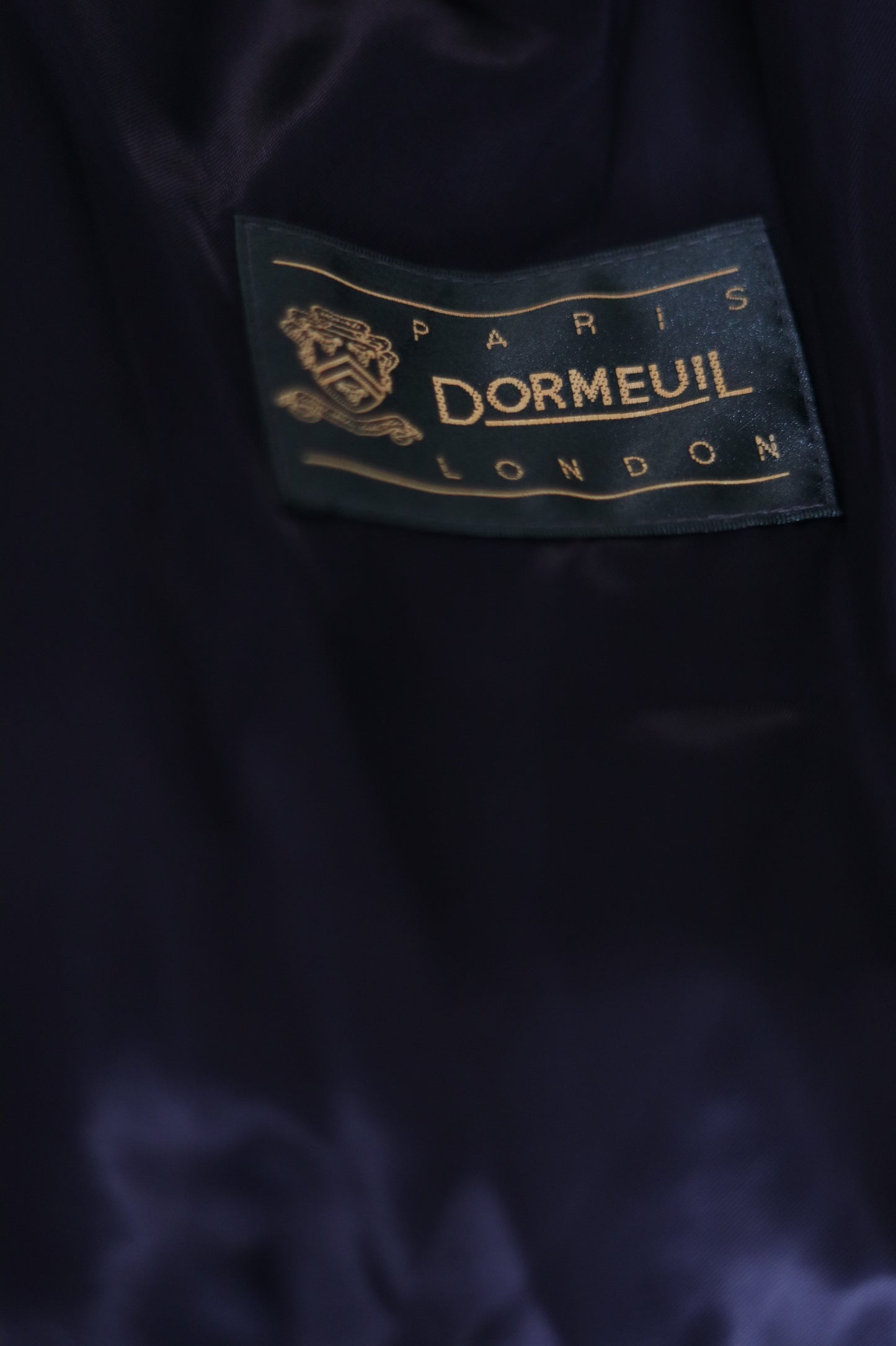 Dormeuil manteau laine et cachemire