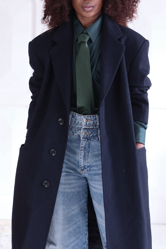 Dormeuil manteau laine et cachemire