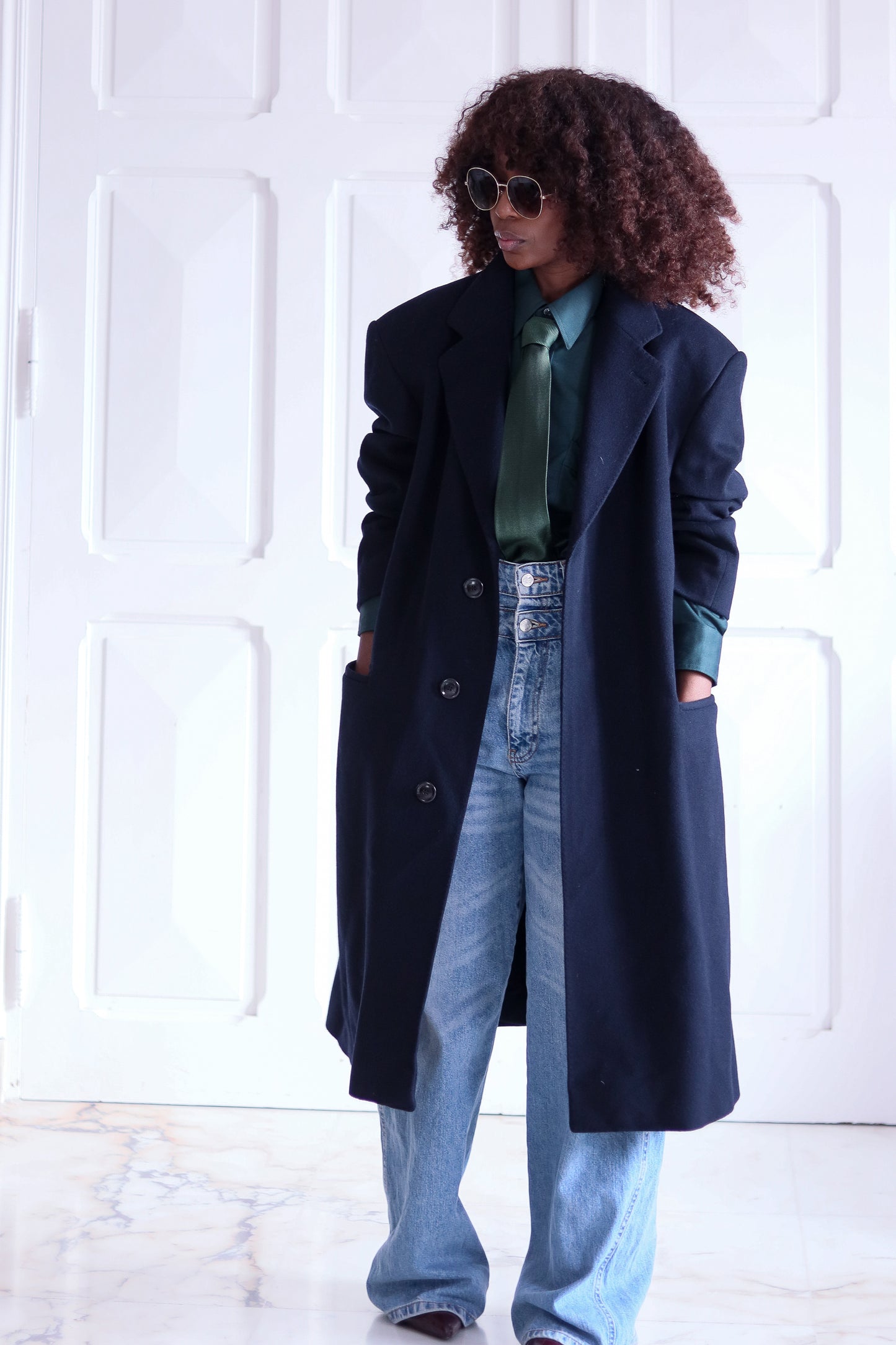 Dormeuil manteau laine et cachemire