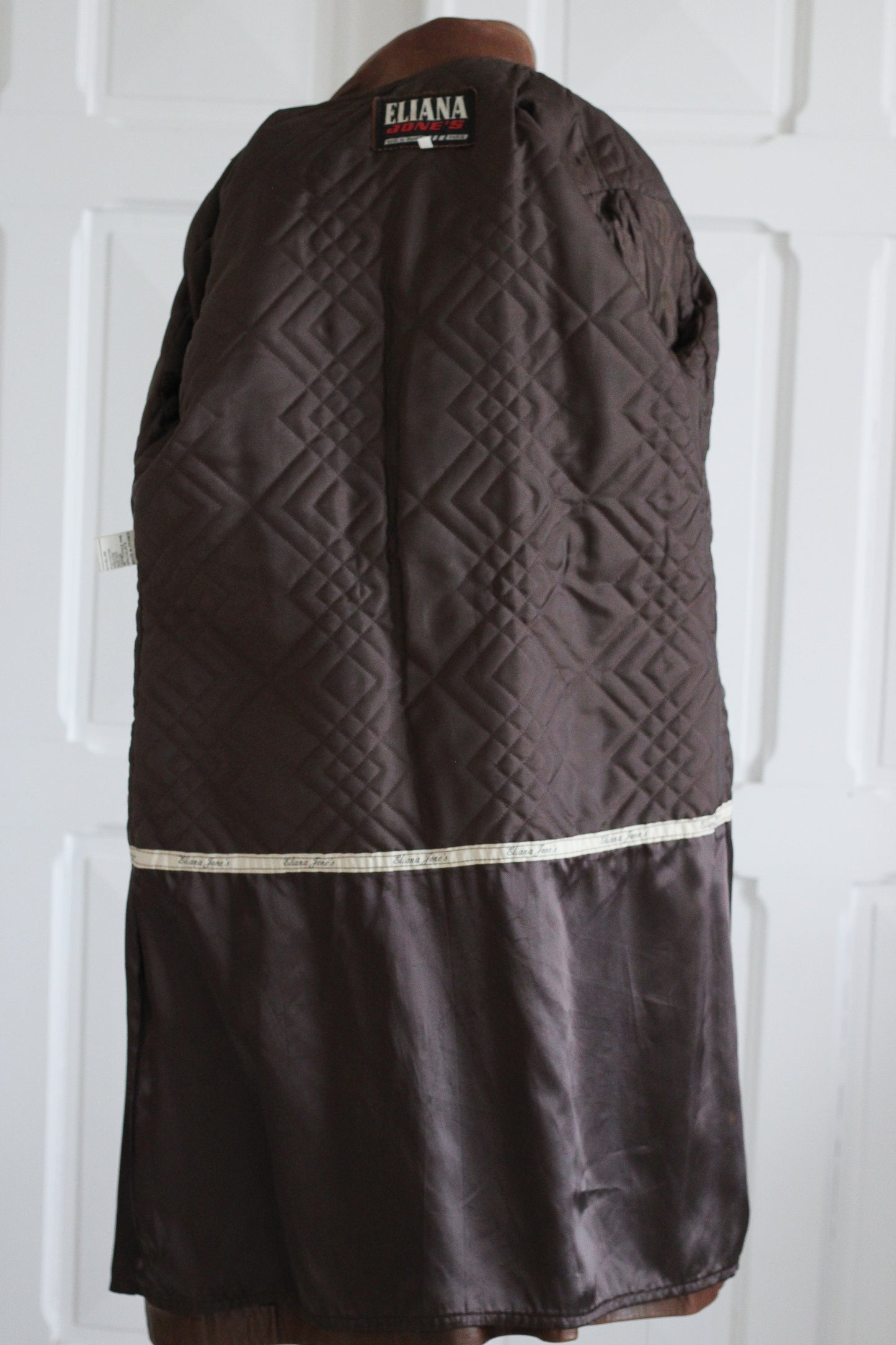 Eliana Jones manteau cuir