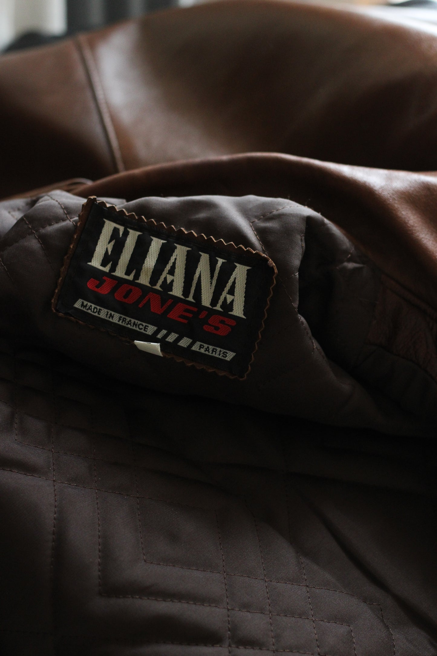Eliana Jones manteau cuir
