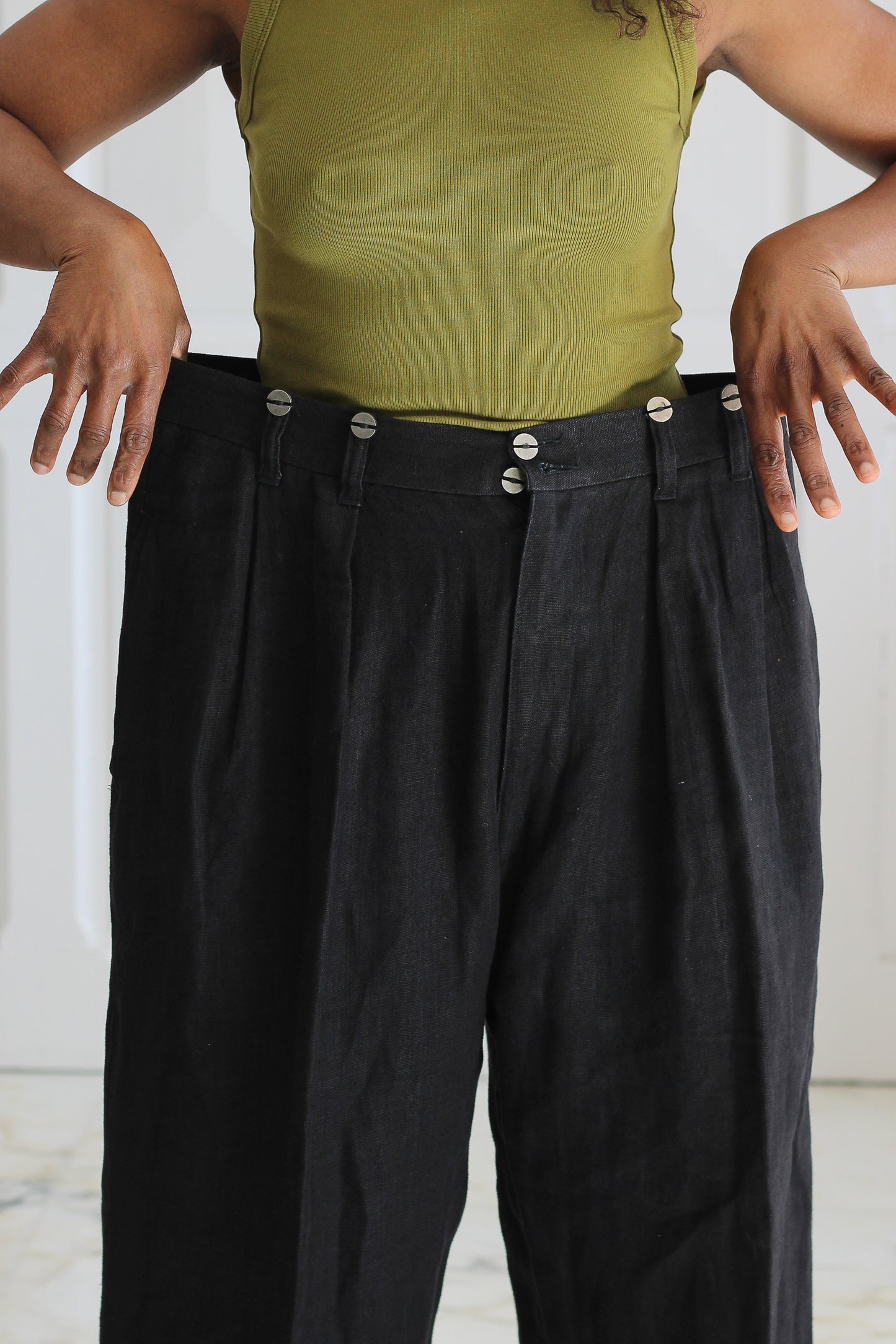 Blumy Blasco pantalon en lin