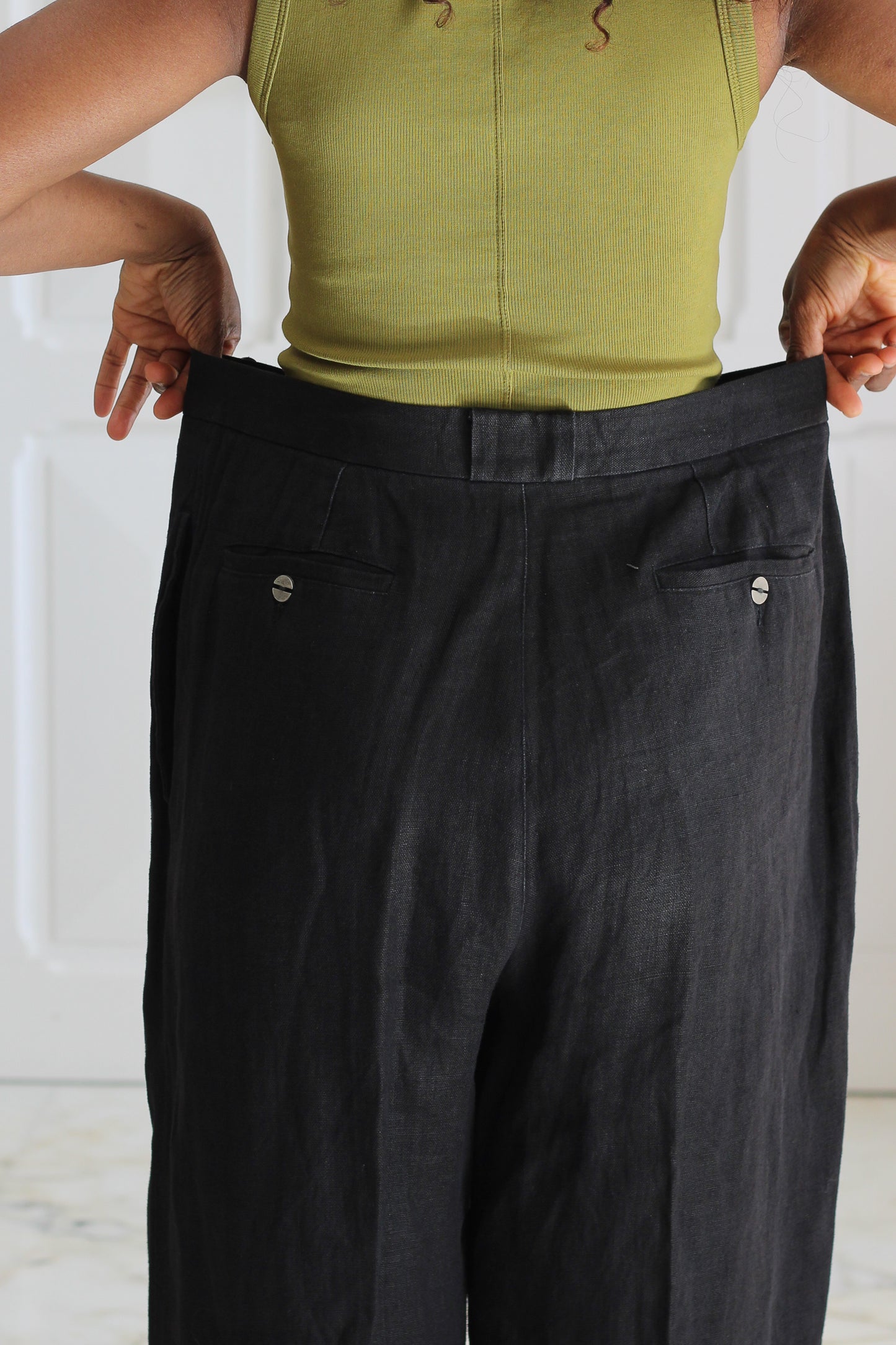Blumy Blasco pantalon en lin