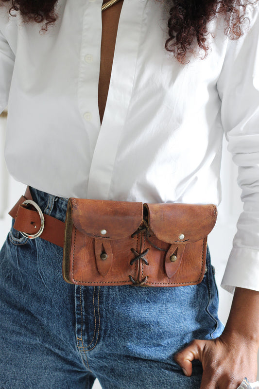 Pochette de ceinture utilitaire vintage