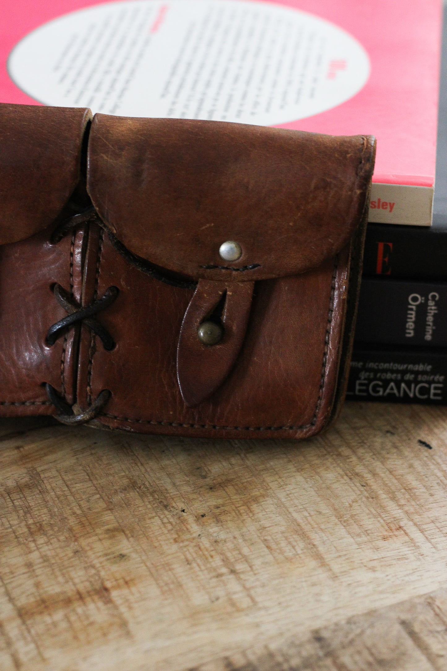 Pochette de ceinture utilitaire vintage