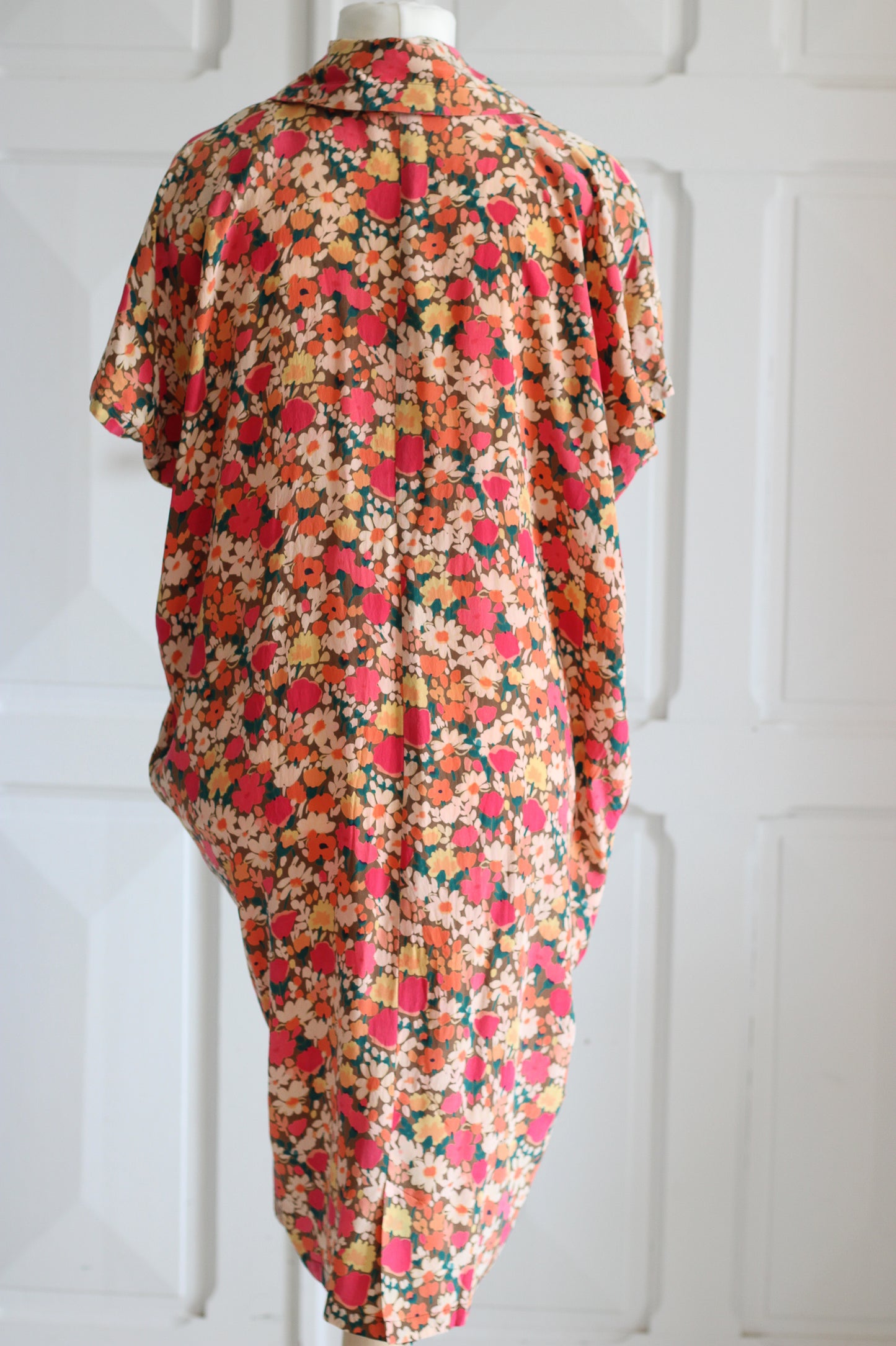 Villa Seta robe fleuri en soie