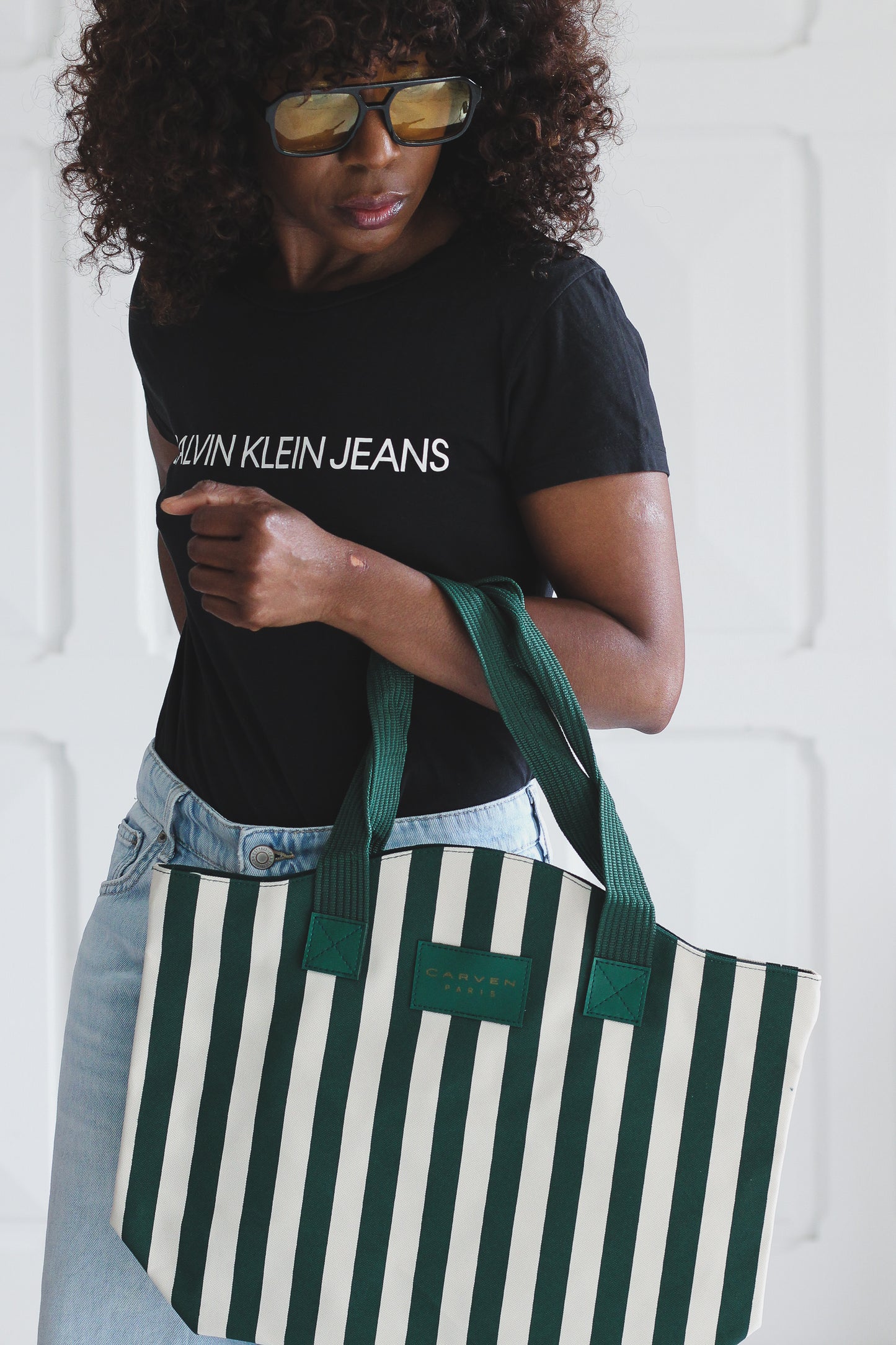 Sac cabas Carven vintage
