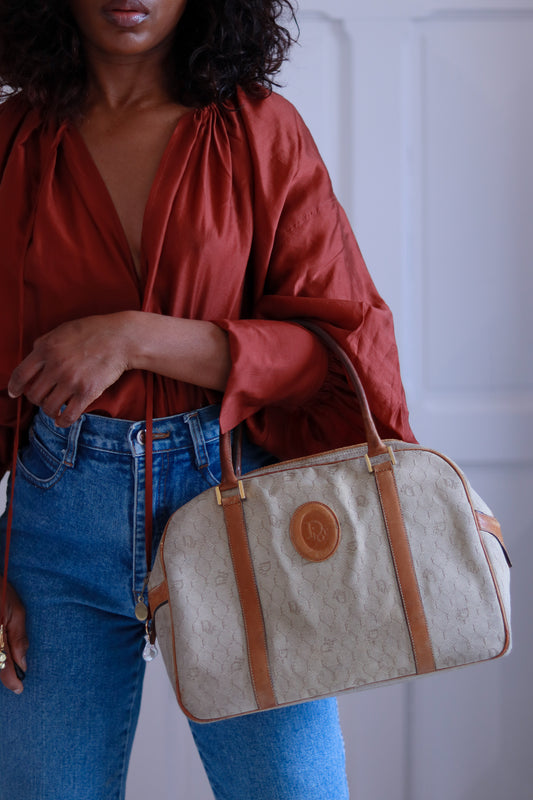 Sac en toile Dior