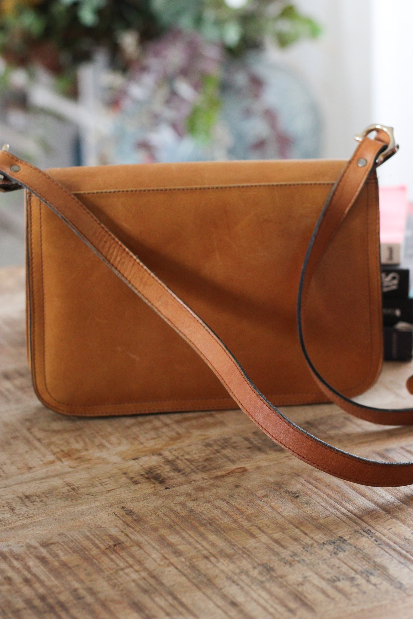 Sac bandoulière en cuir Cartier