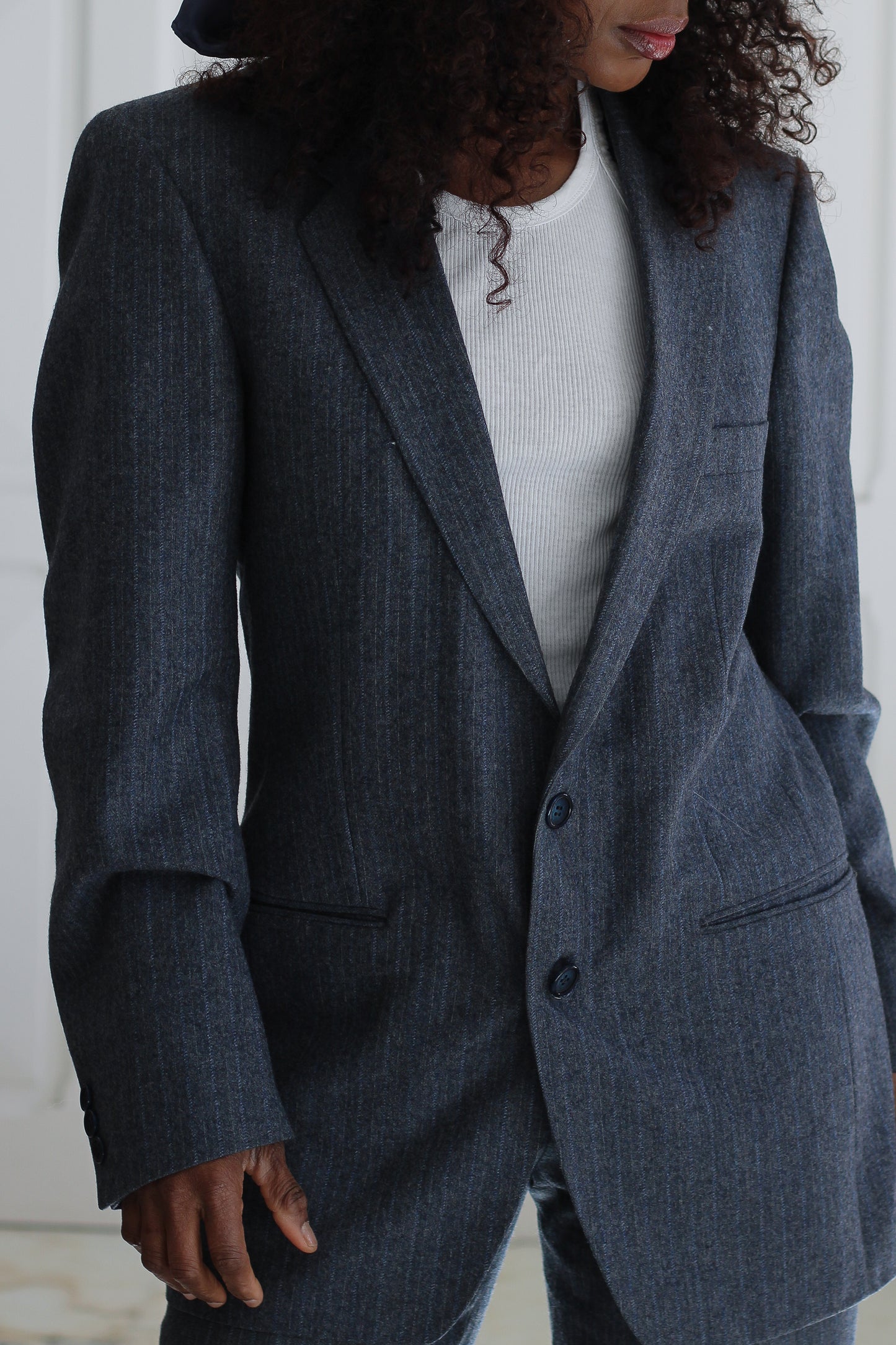 Tailleur pantalon masculin en laine