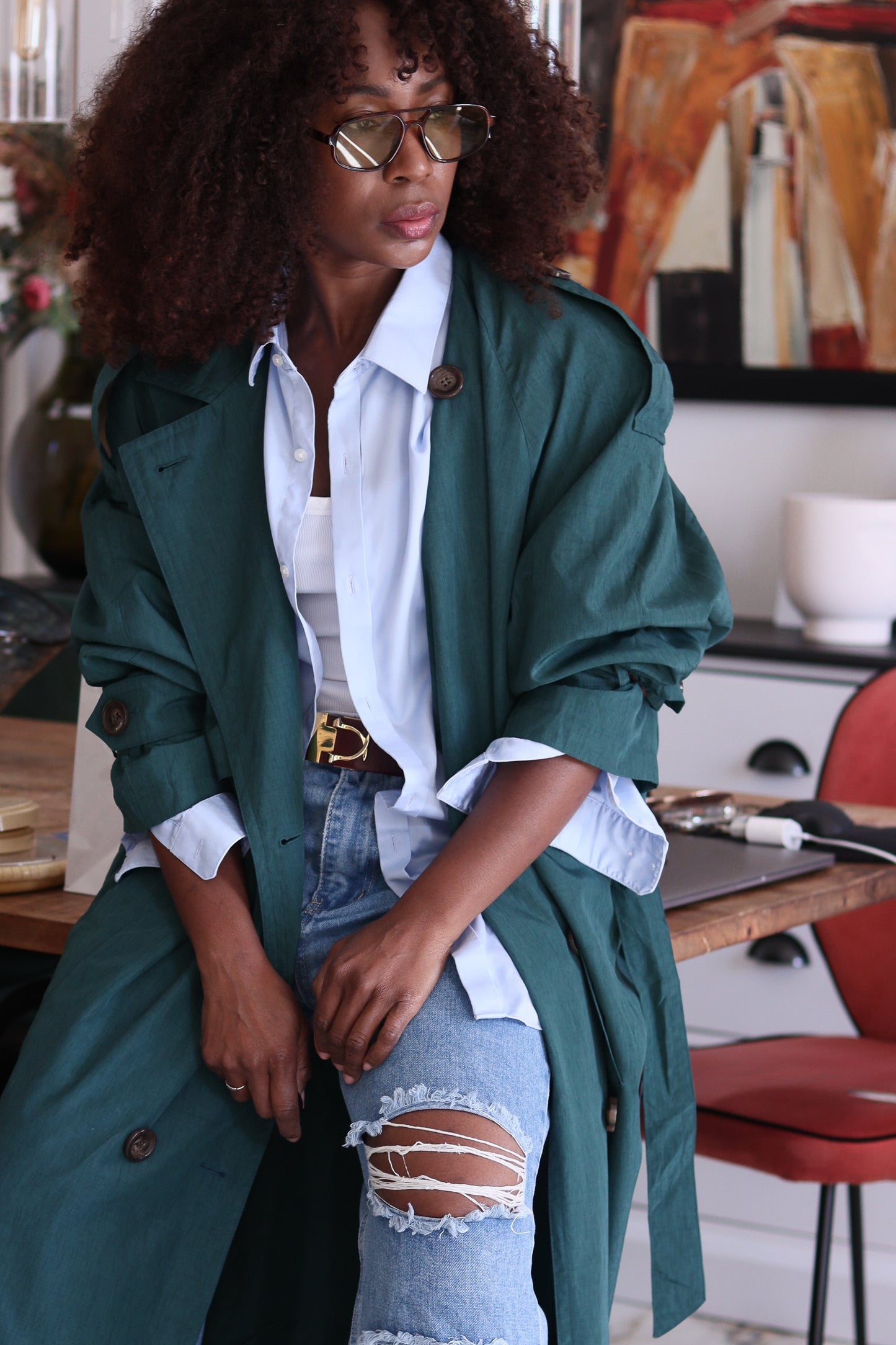 Sequence trench vintage