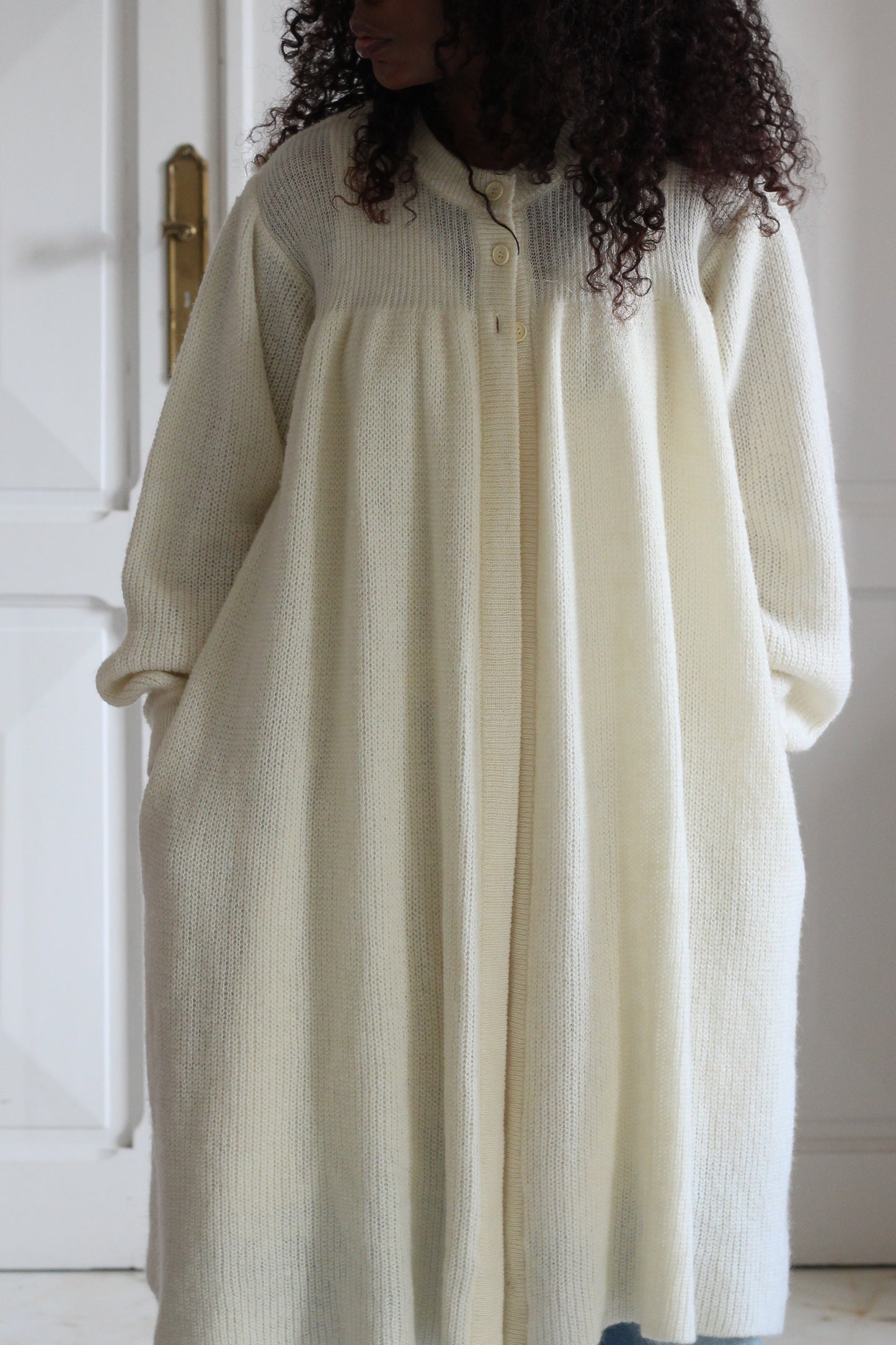 Rodier Paris longue cardigan évasé