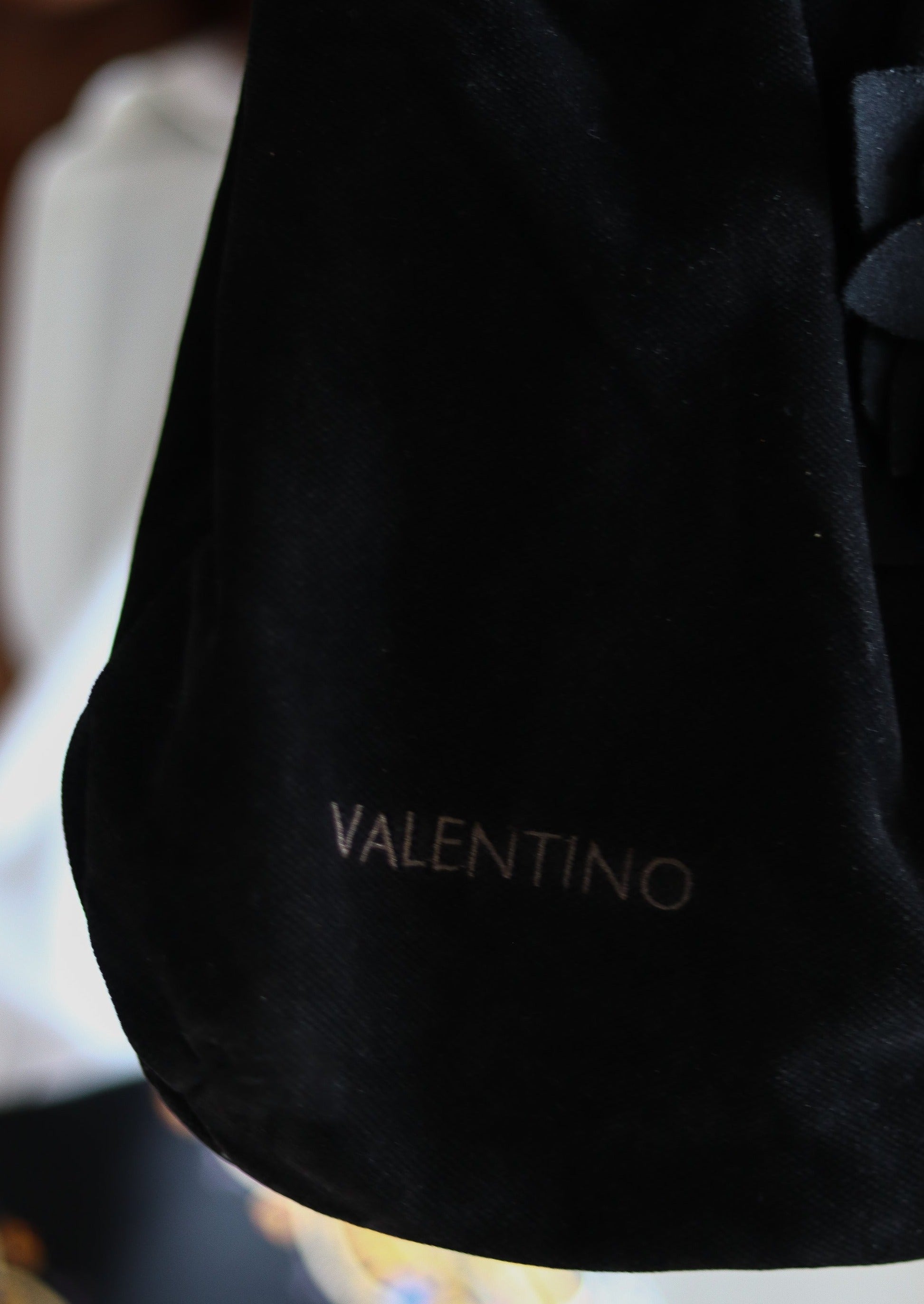 Mario valentino velvet bag deals
