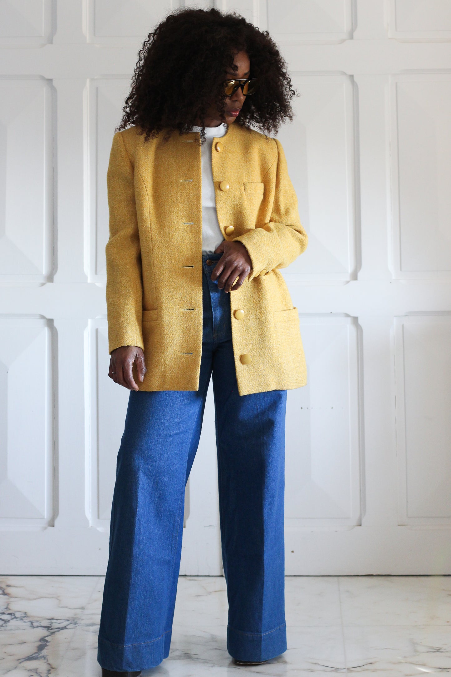 Lanvin Paris veste en laine