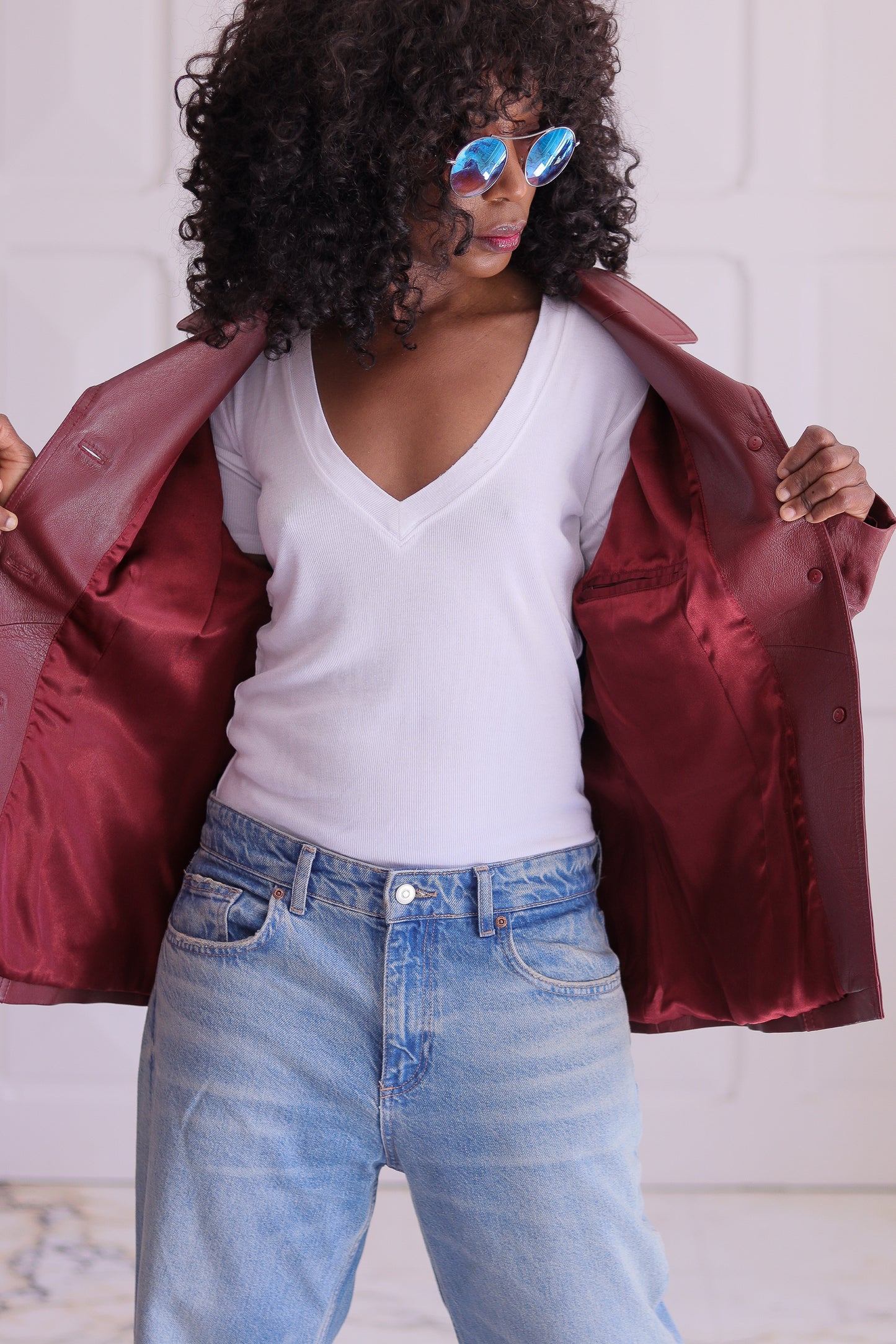 LM veste encuir