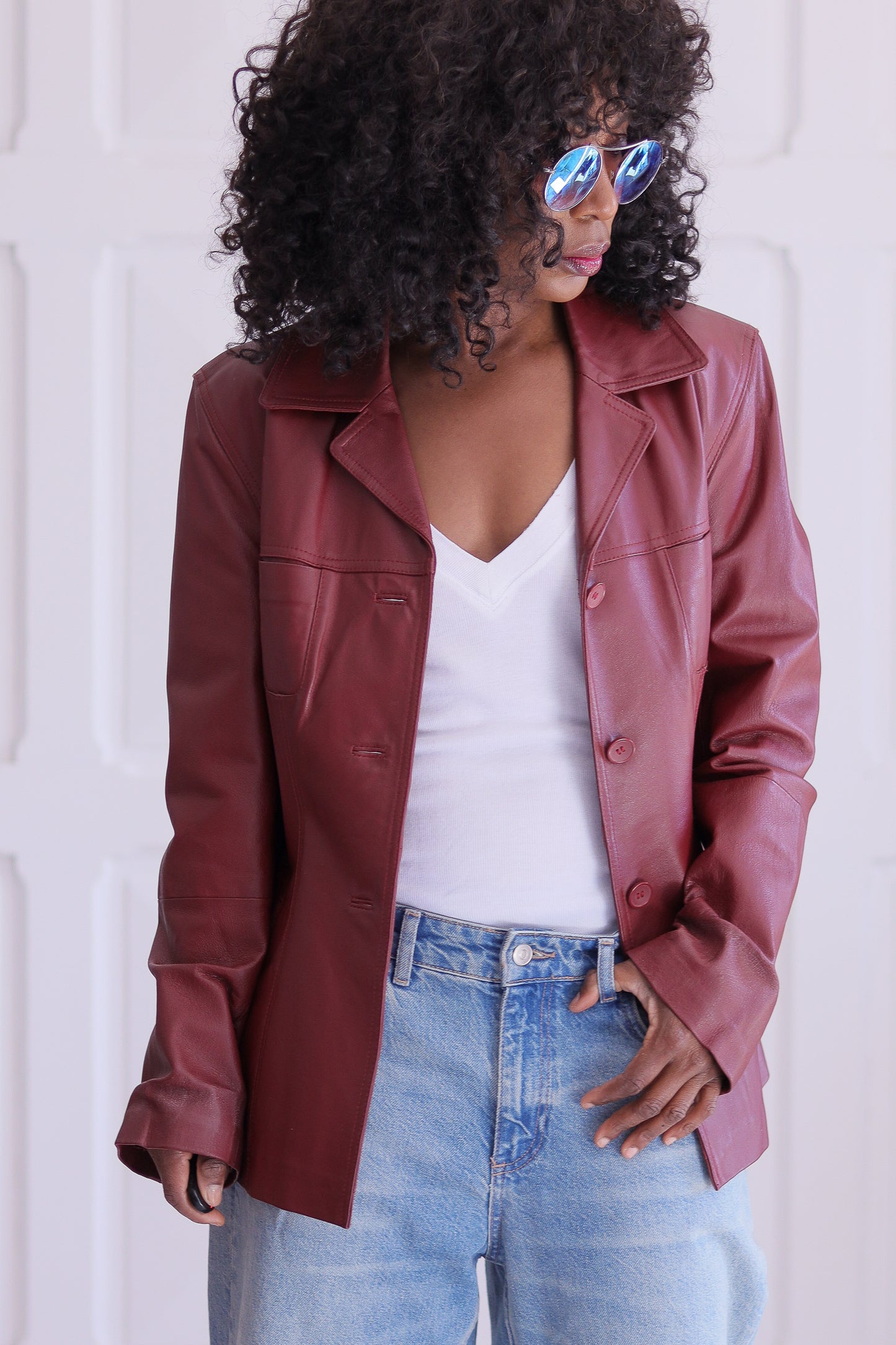 LM veste encuir