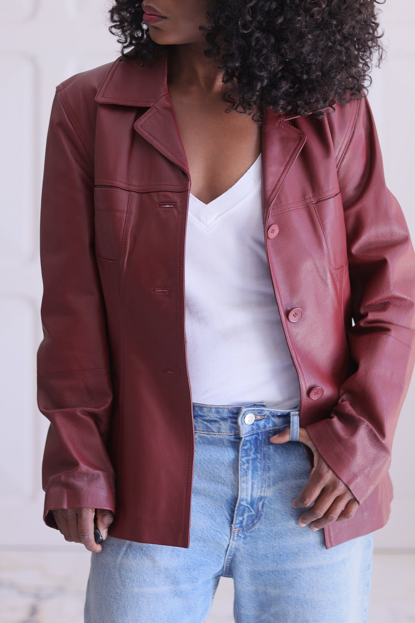 LM veste encuir