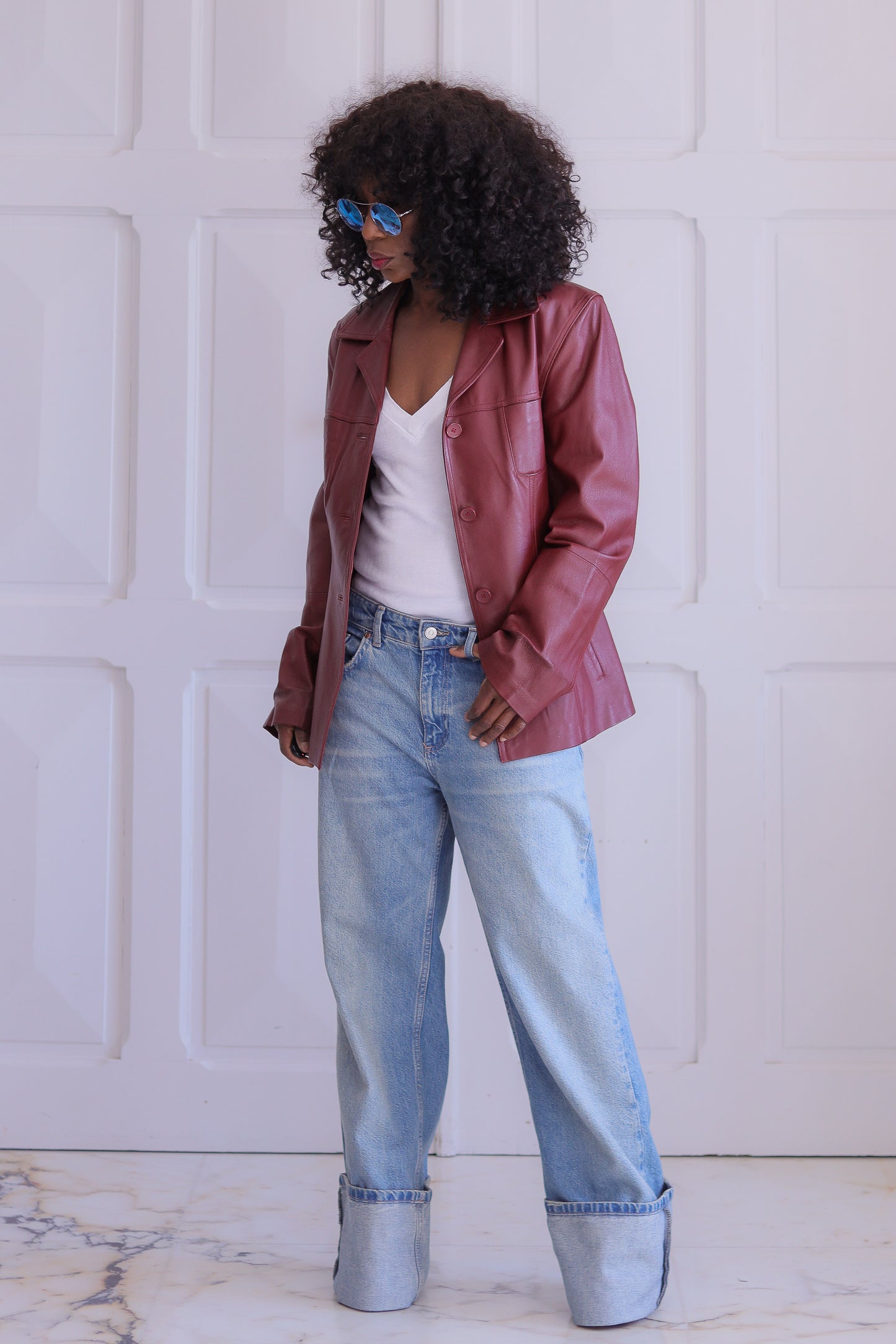LM veste encuir