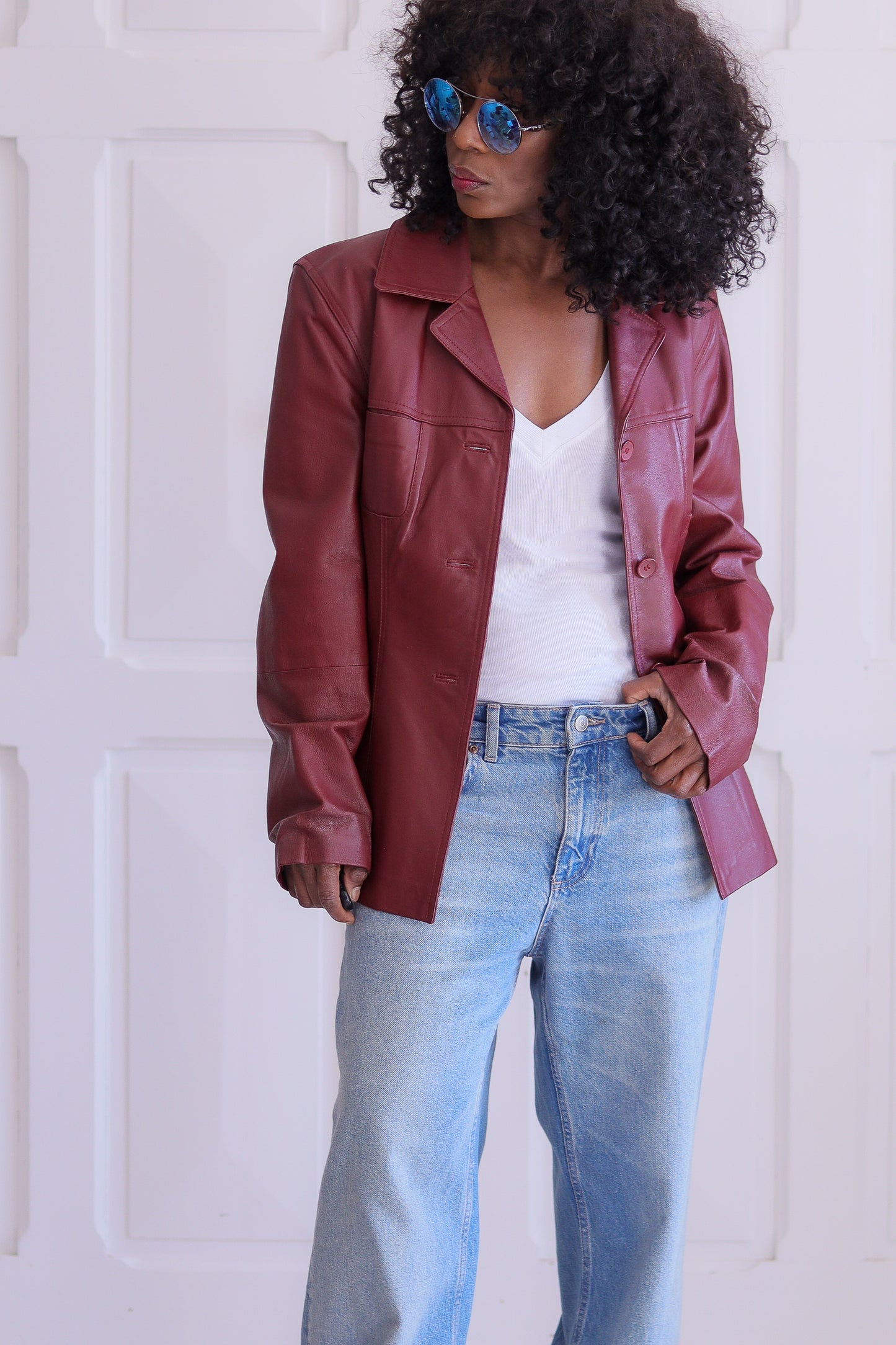 LM veste encuir