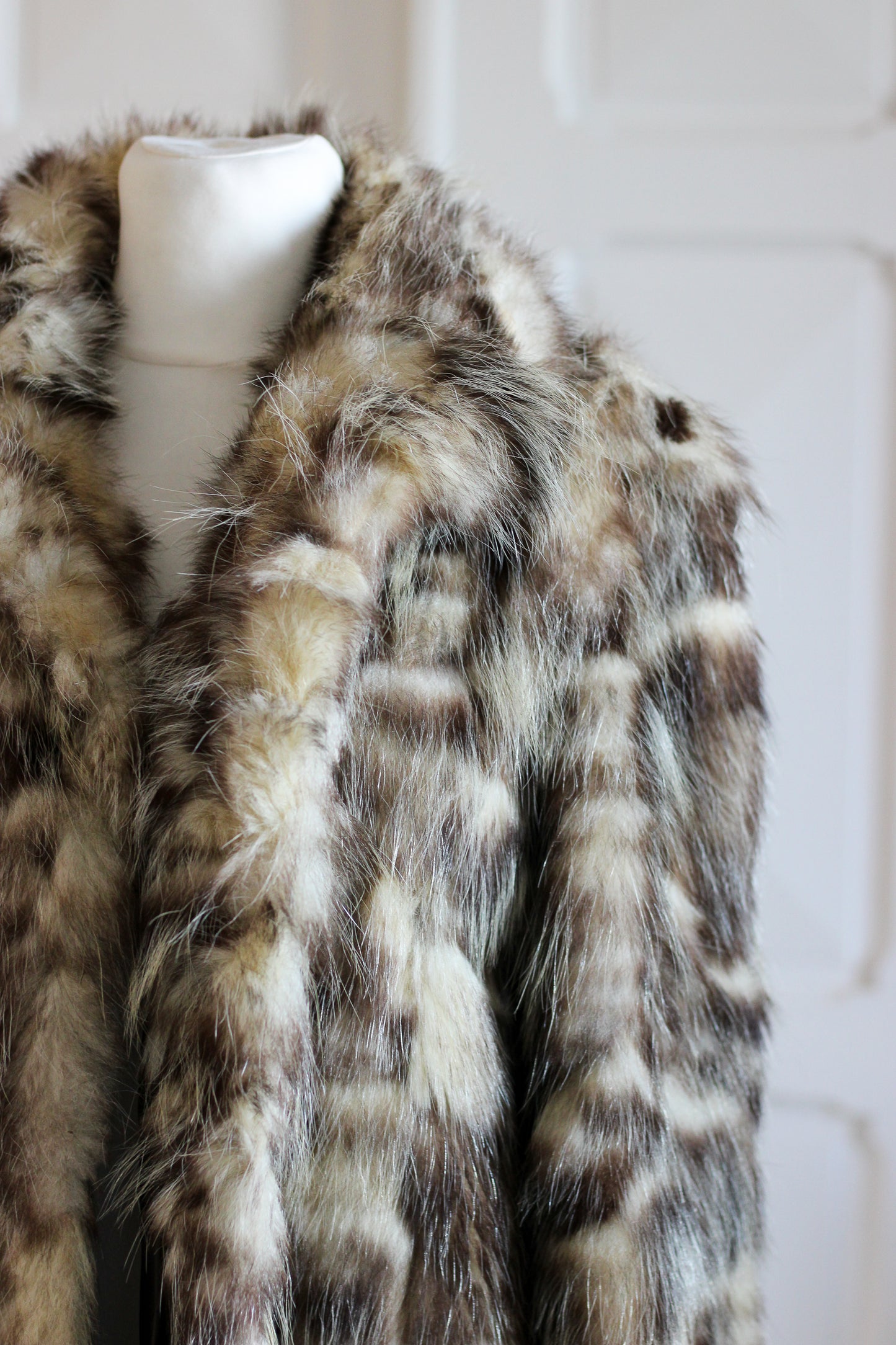 Veste vintage en fourrure