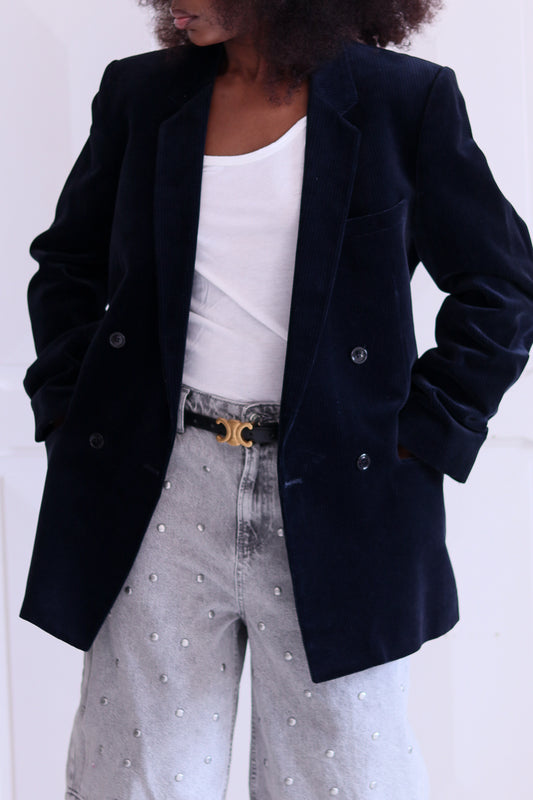 Brillant Velvet blazer en velours