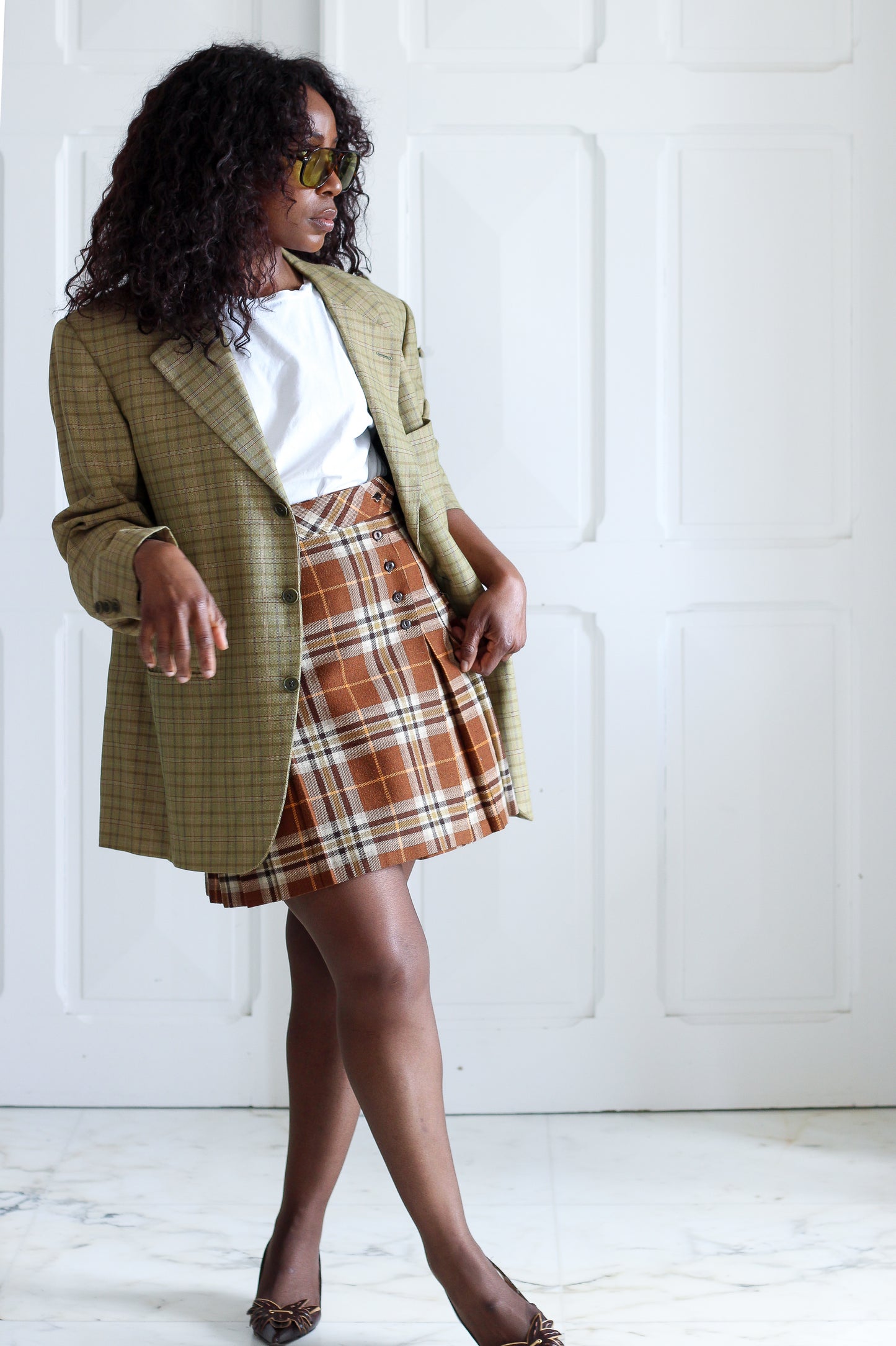 Cerruti 1881 blazer à carreaux