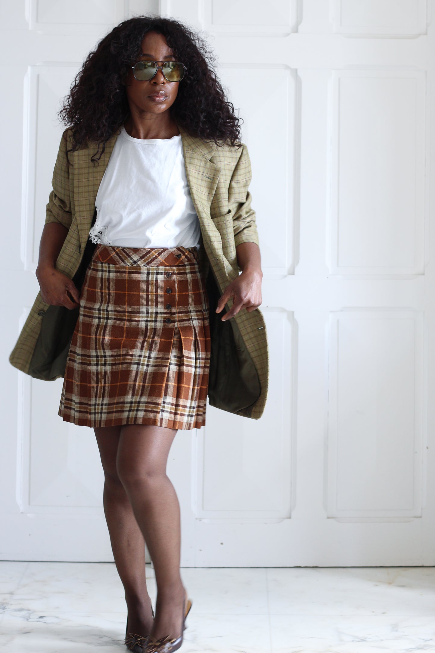 Cerruti 1881 blazer à carreaux
