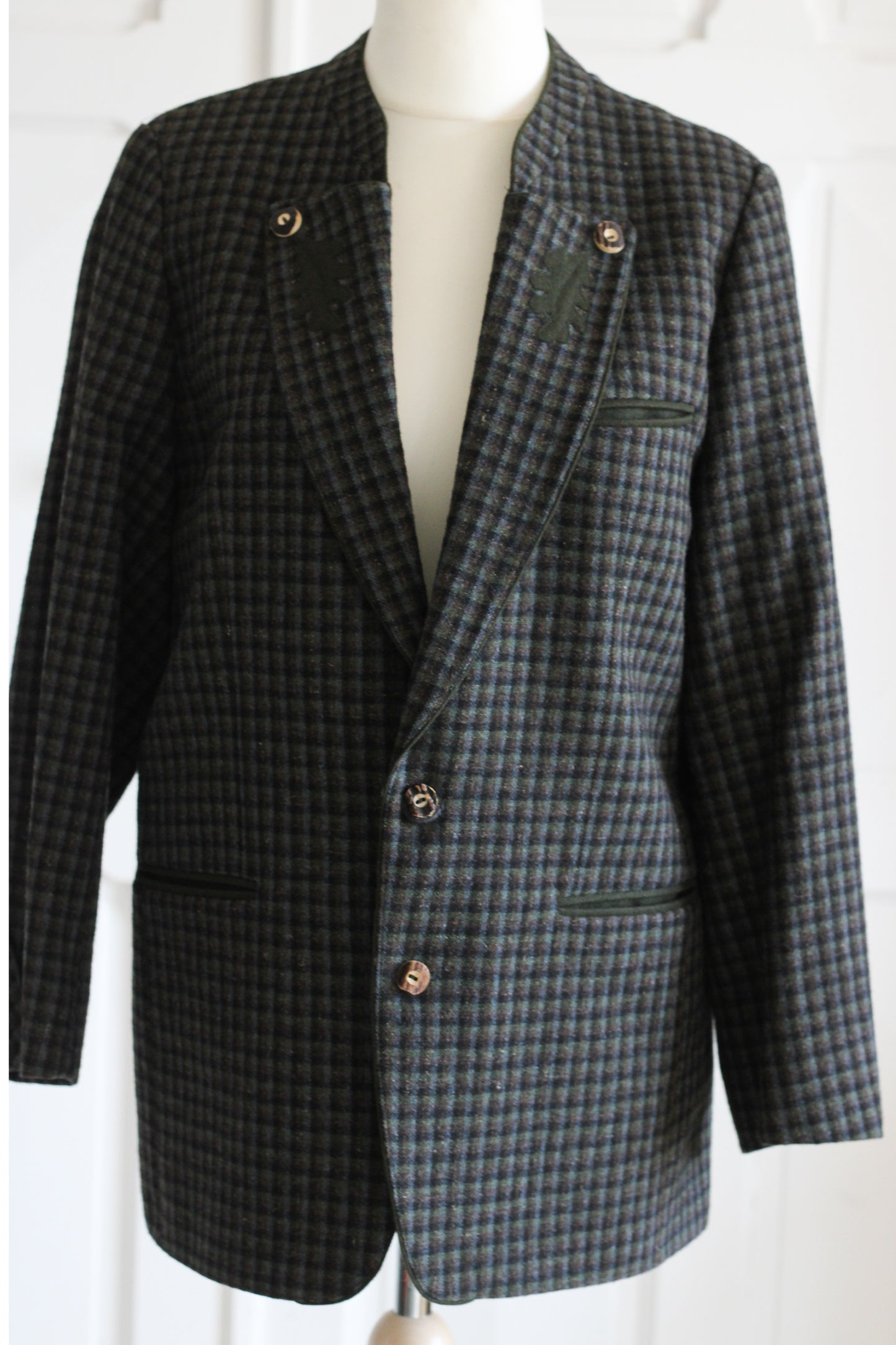 Veste vintage en loden autrichien