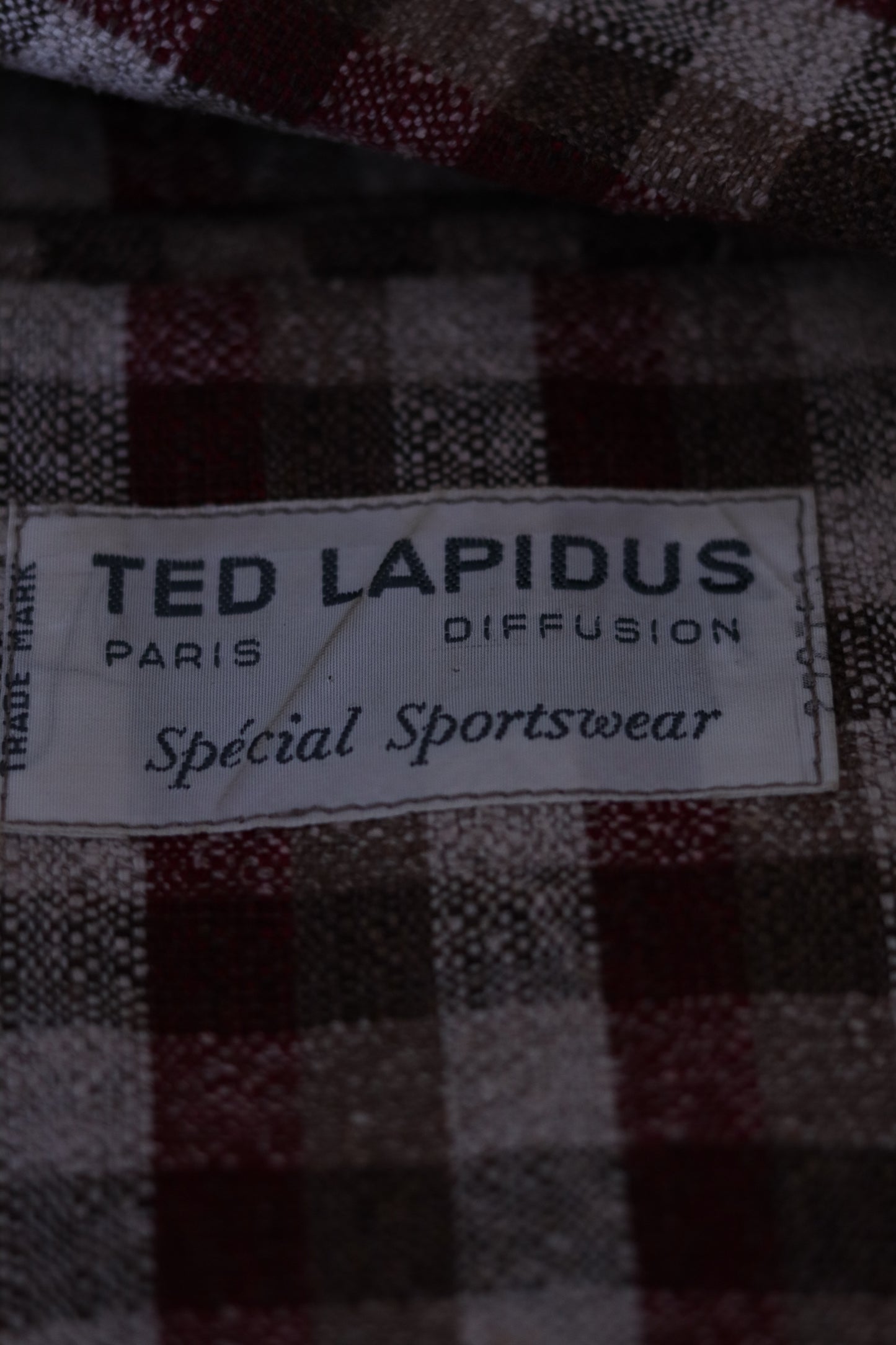 Ted Lapidus blazer à carreaux