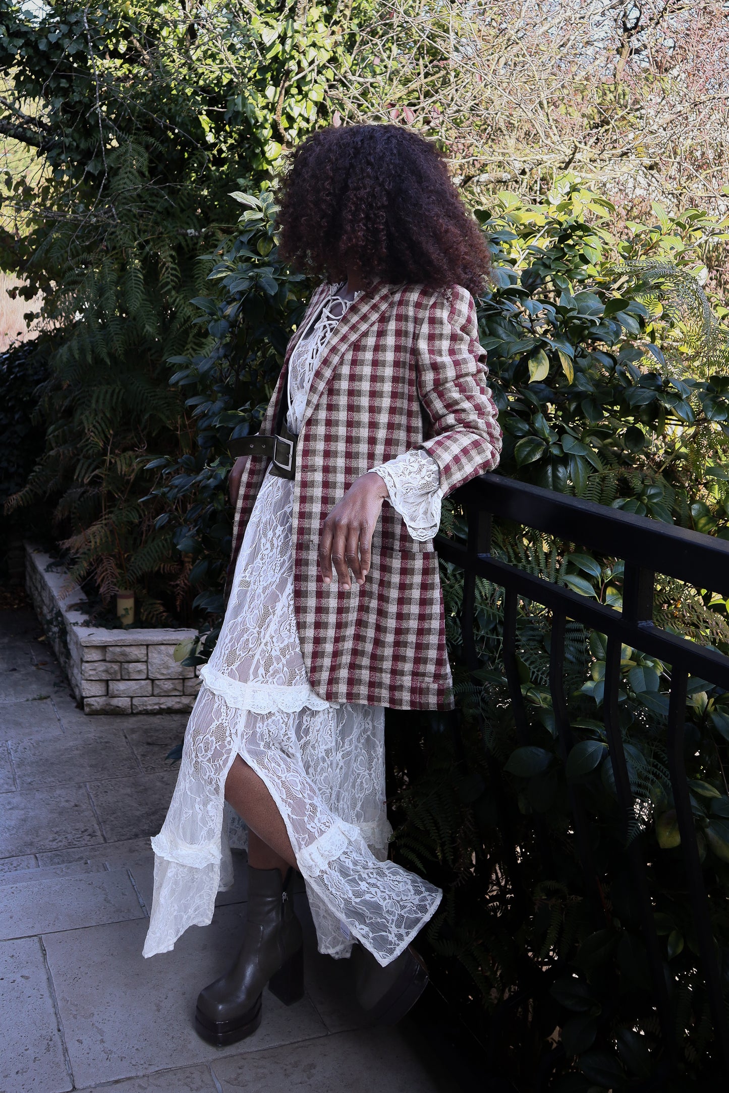 Ted Lapidus blazer à carreaux