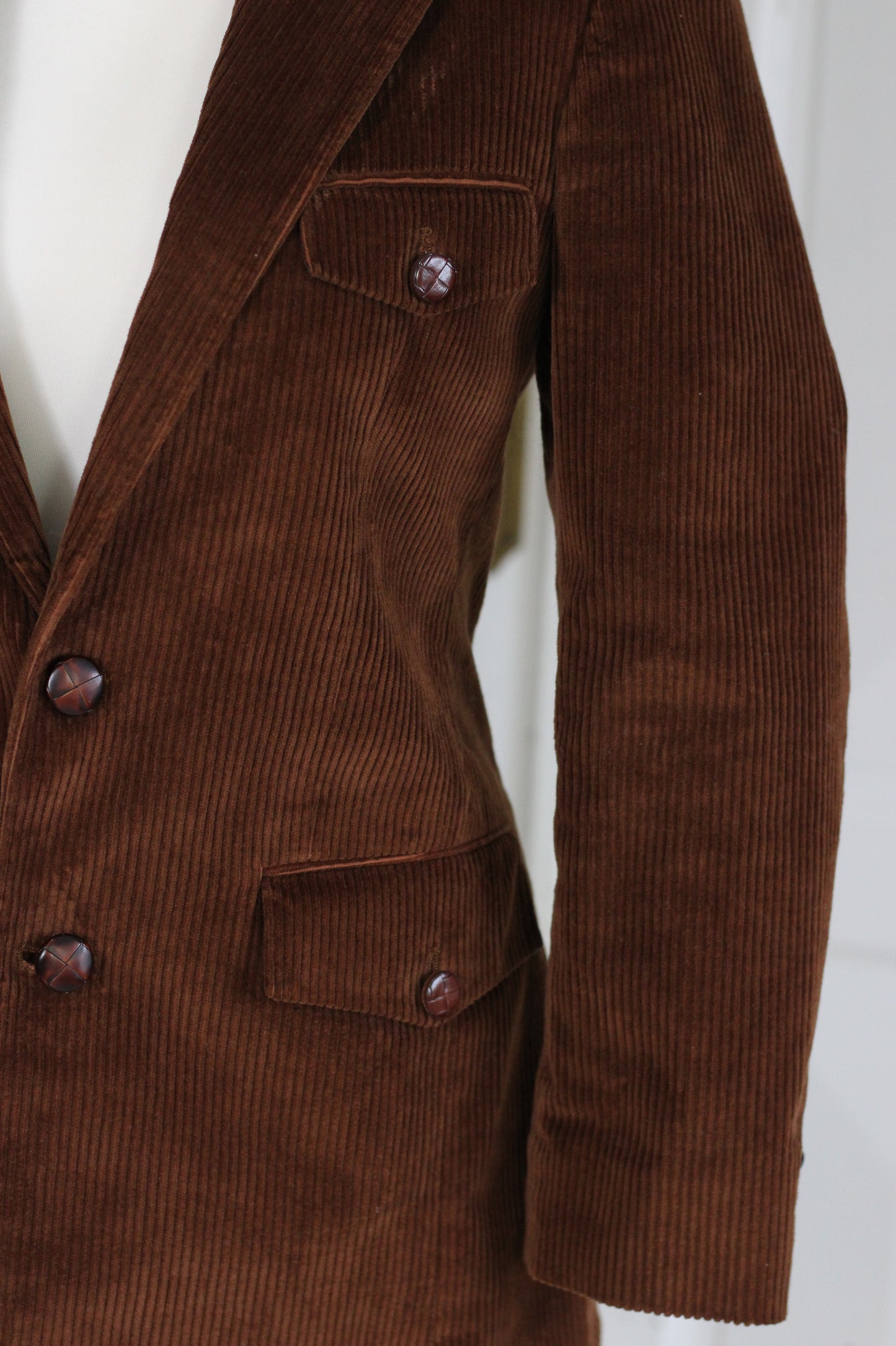 Blazer en velours Velcorex