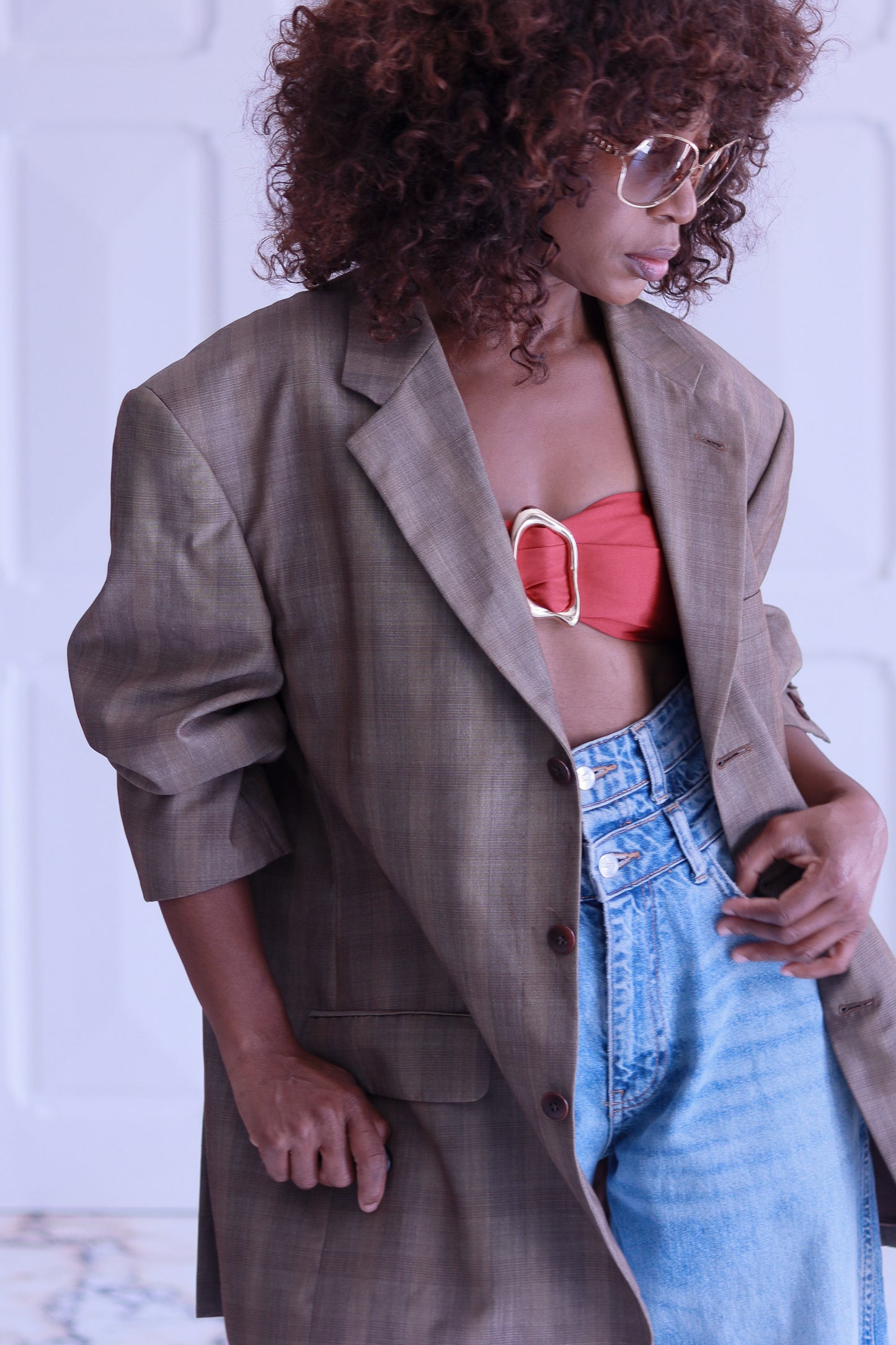 Yves Saint Laurent blazer en laine