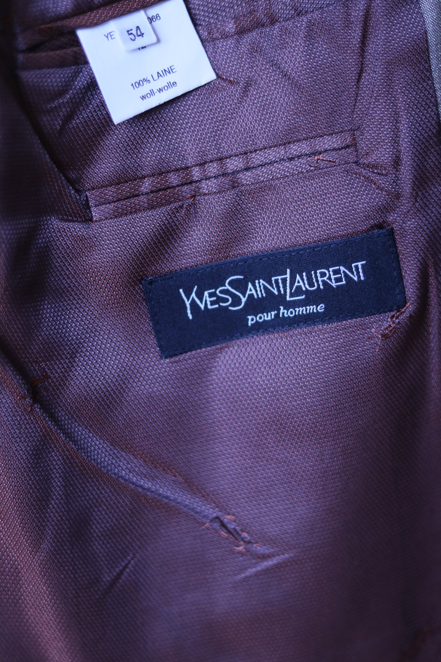 Yves Saint Laurent blazer en laine