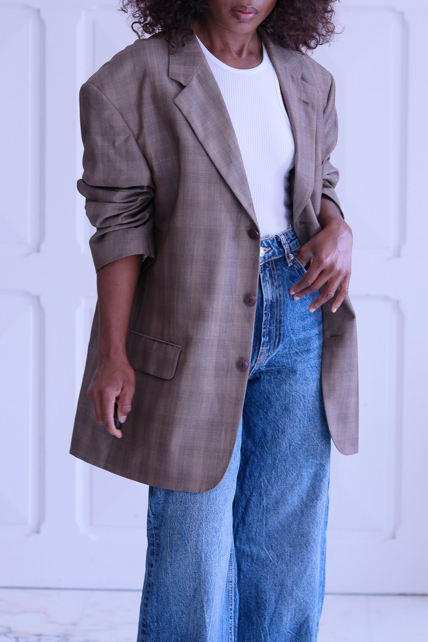 Yves Saint Laurent blazer en laine