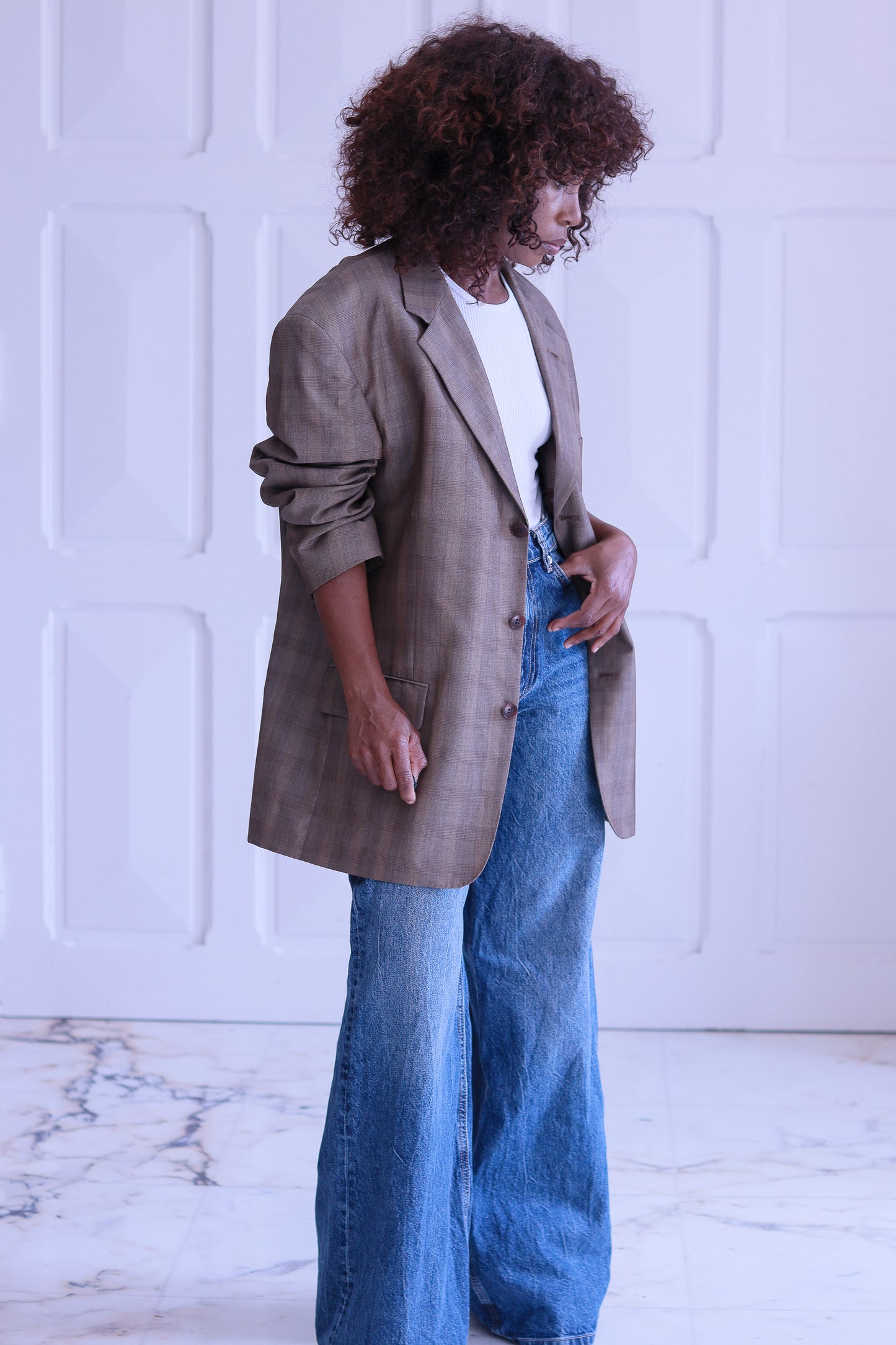 Yves Saint Laurent blazer en laine