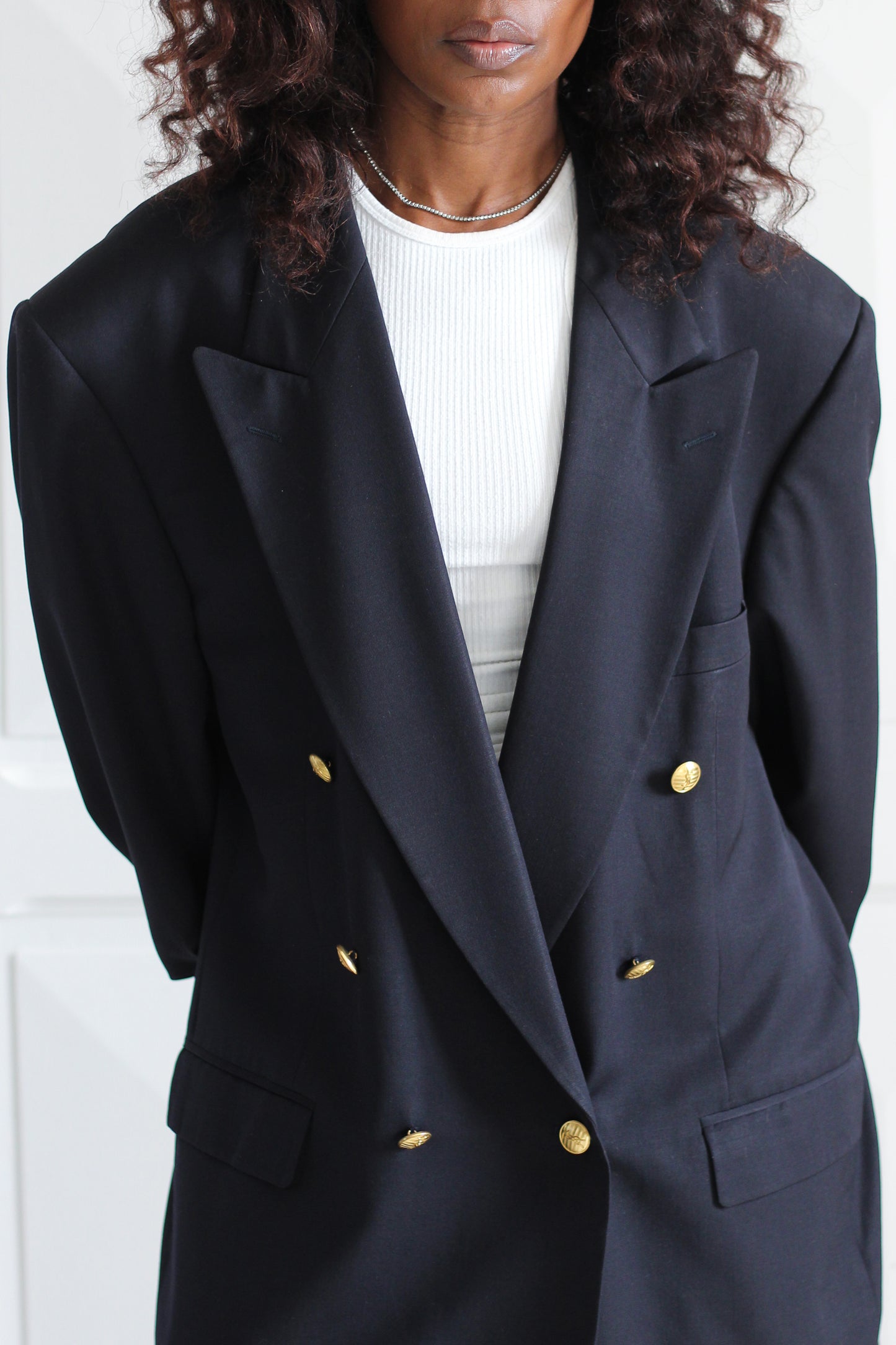 YSL blazer en laine