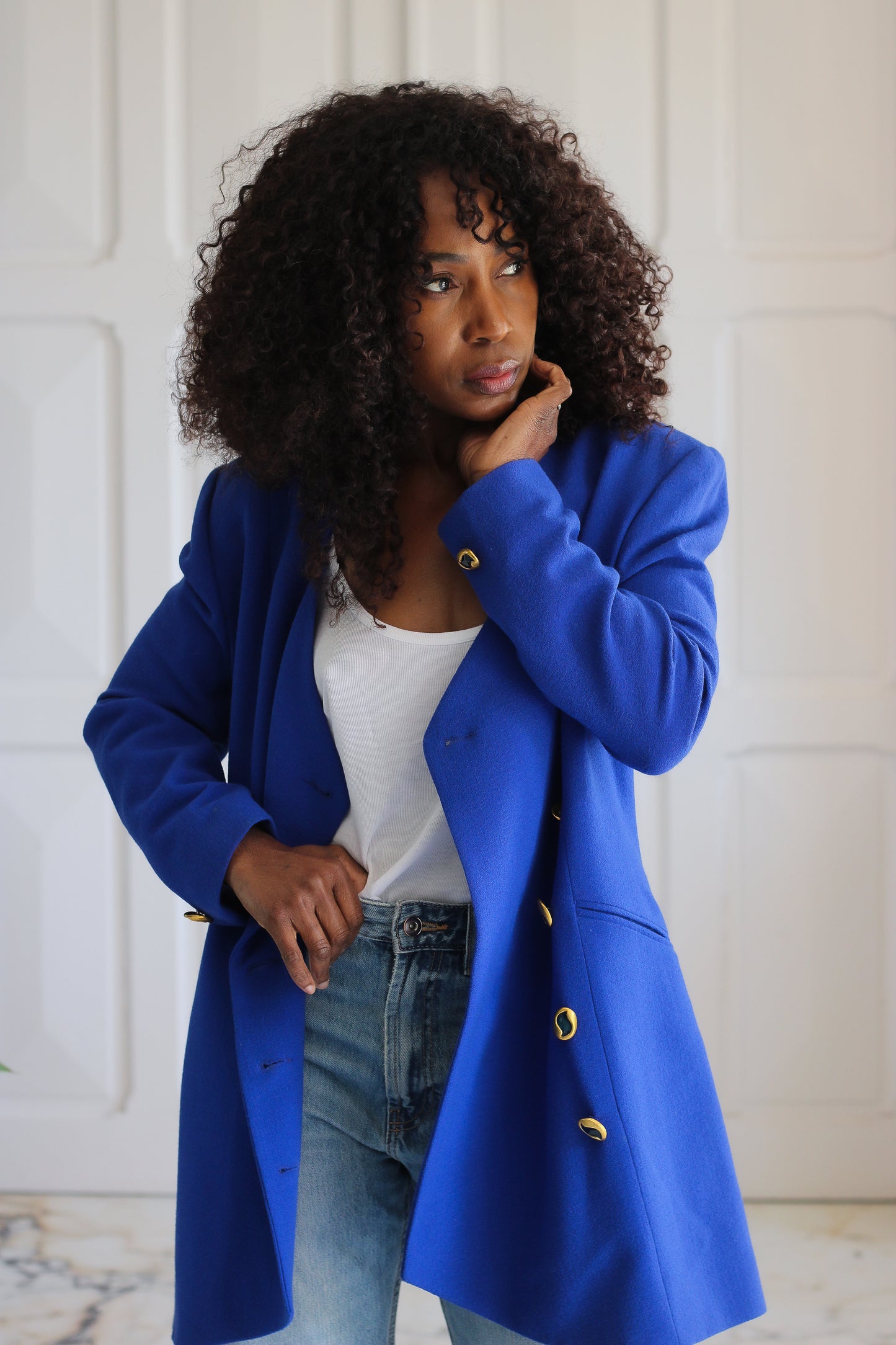 Nelly Cartier blazer en laine