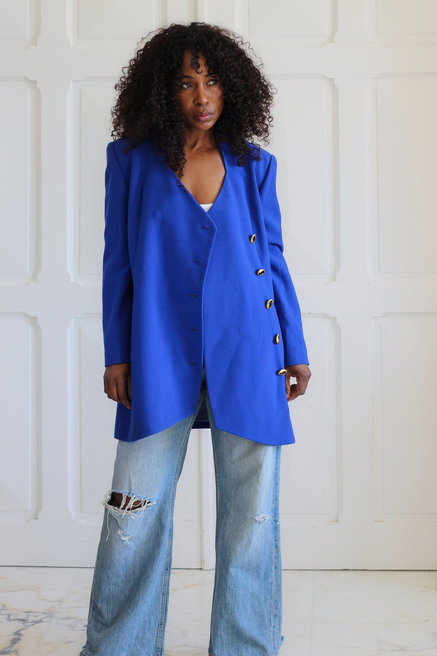 Nelly Cartier blazer en laine